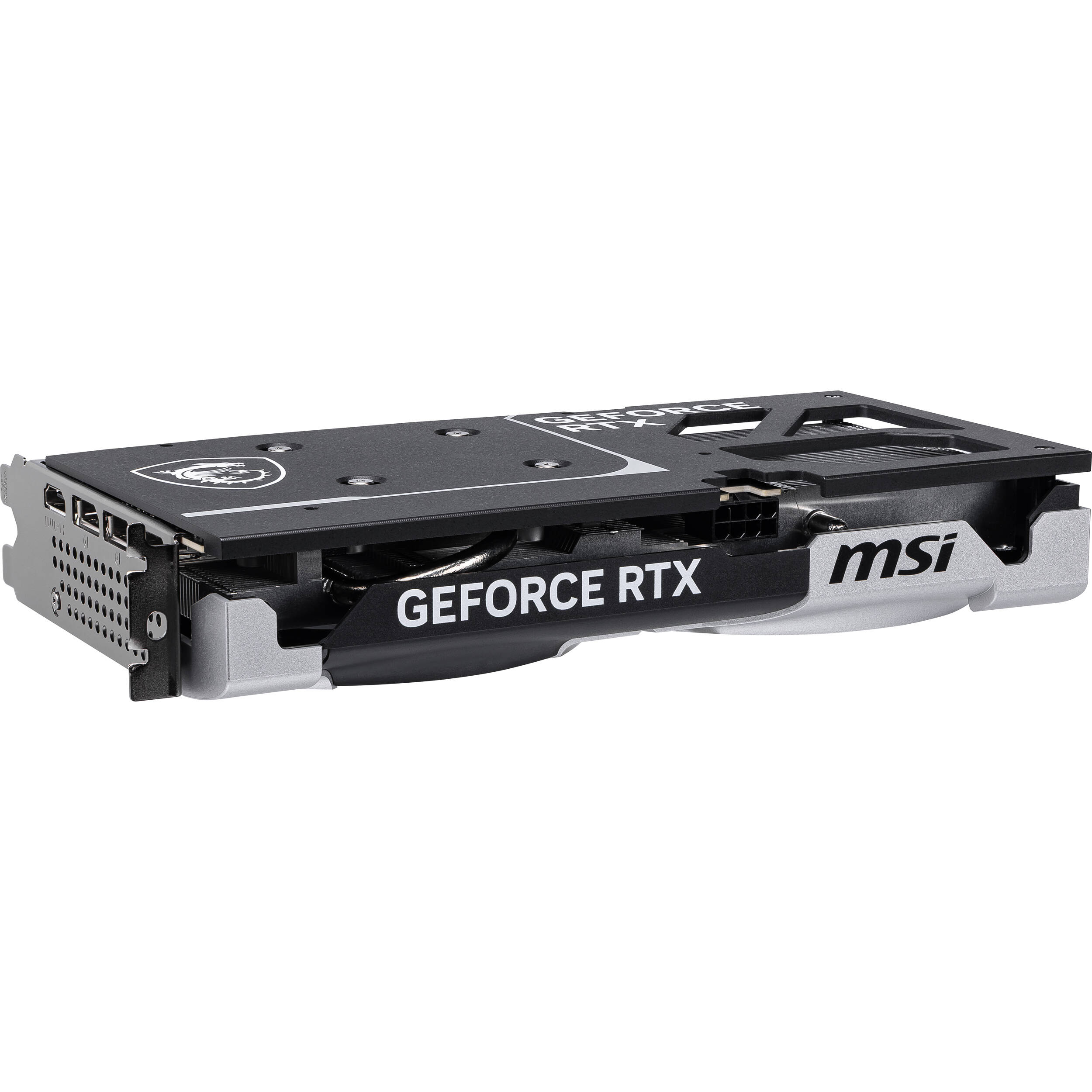 MSI RTX 5060 Ti 16G VENTUS 2X OC PLUS dual-fan graphics card with 16GB GDDR7 memory — view 5
