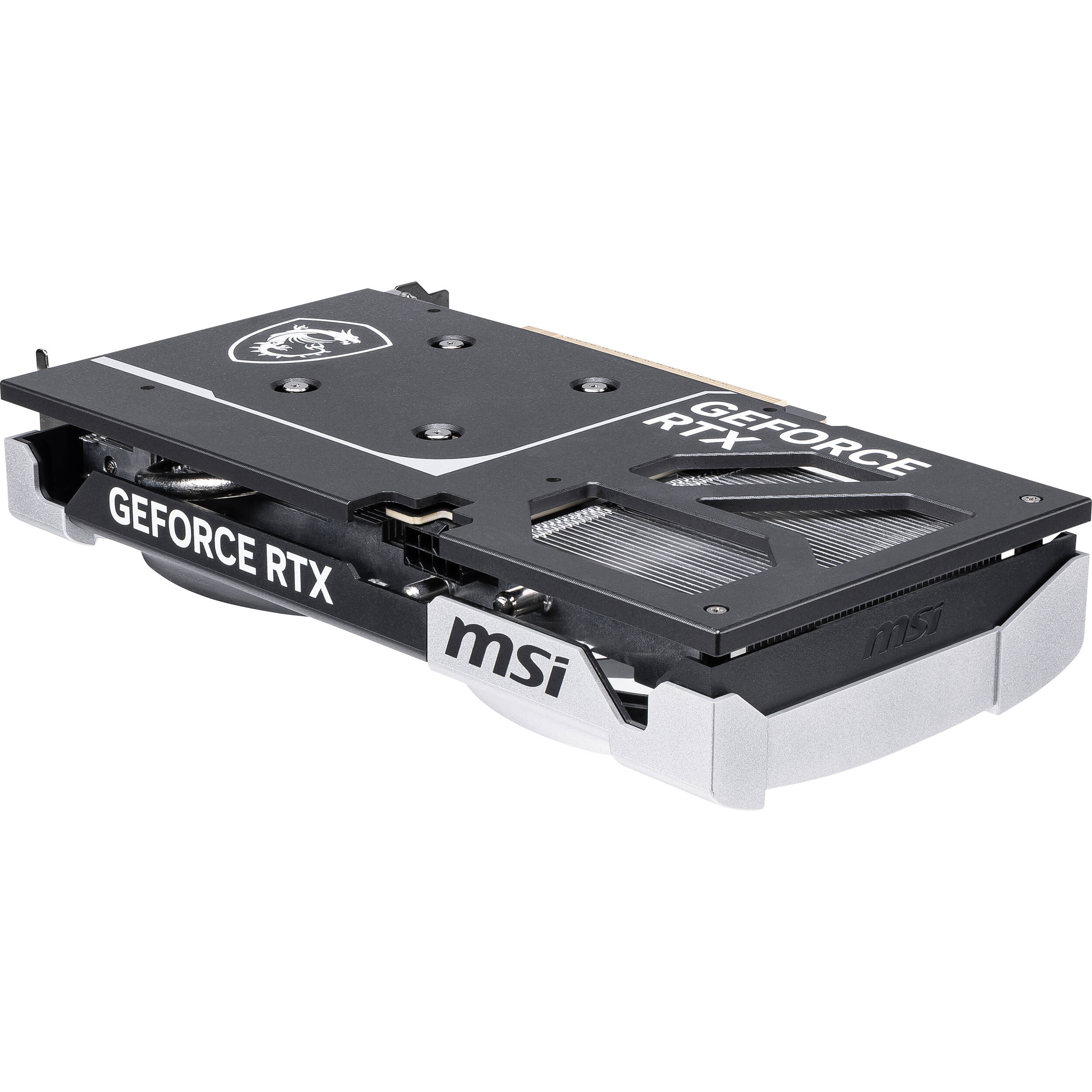 MSI RTX 5060 Ti 16G VENTUS 2X OC PLUS dual-fan graphics card with 16GB GDDR7 memory — view 6