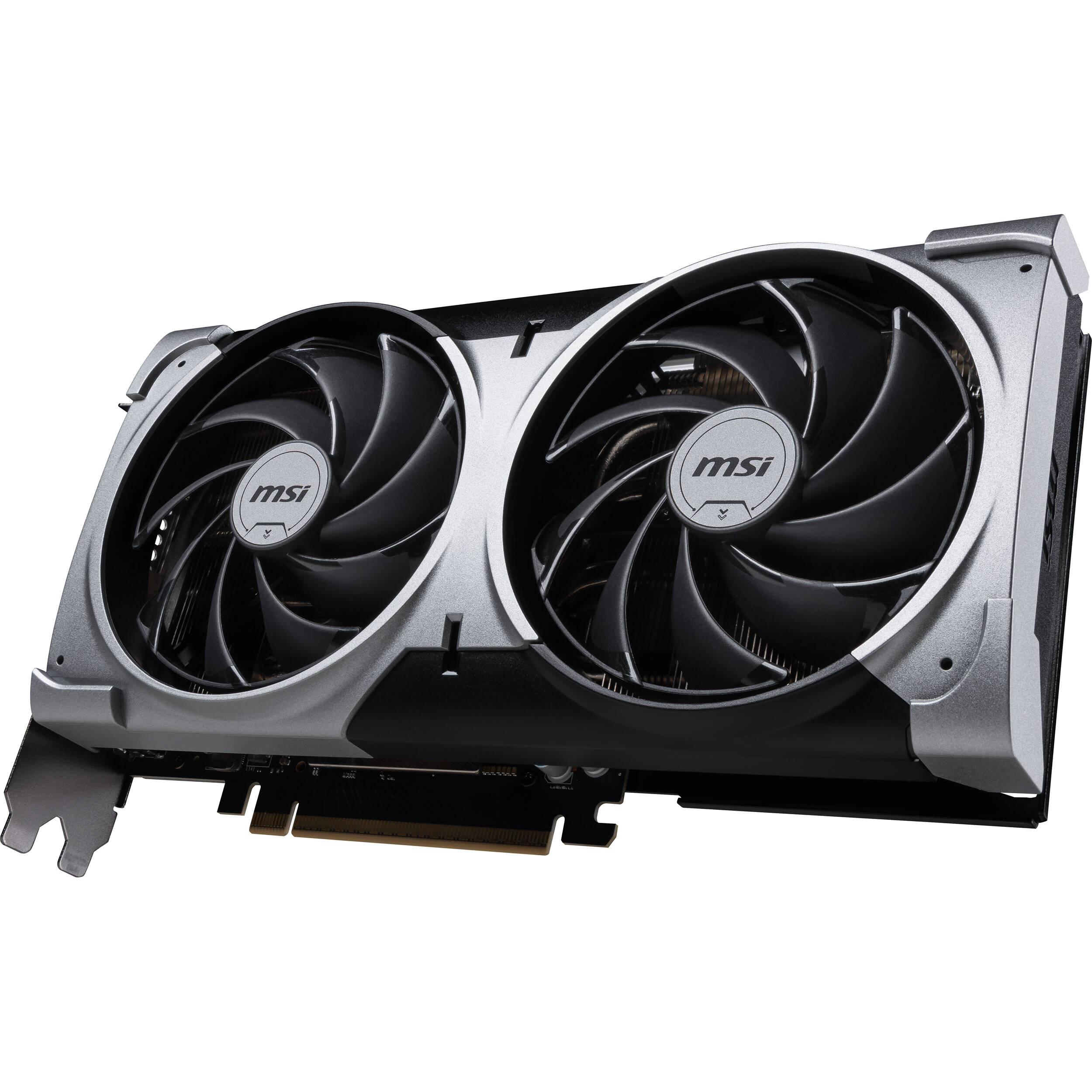 MSI GeForce RTX 5070 12G VENTUS 2X OC graphics card with dual fans and 12 GB memory — view 4