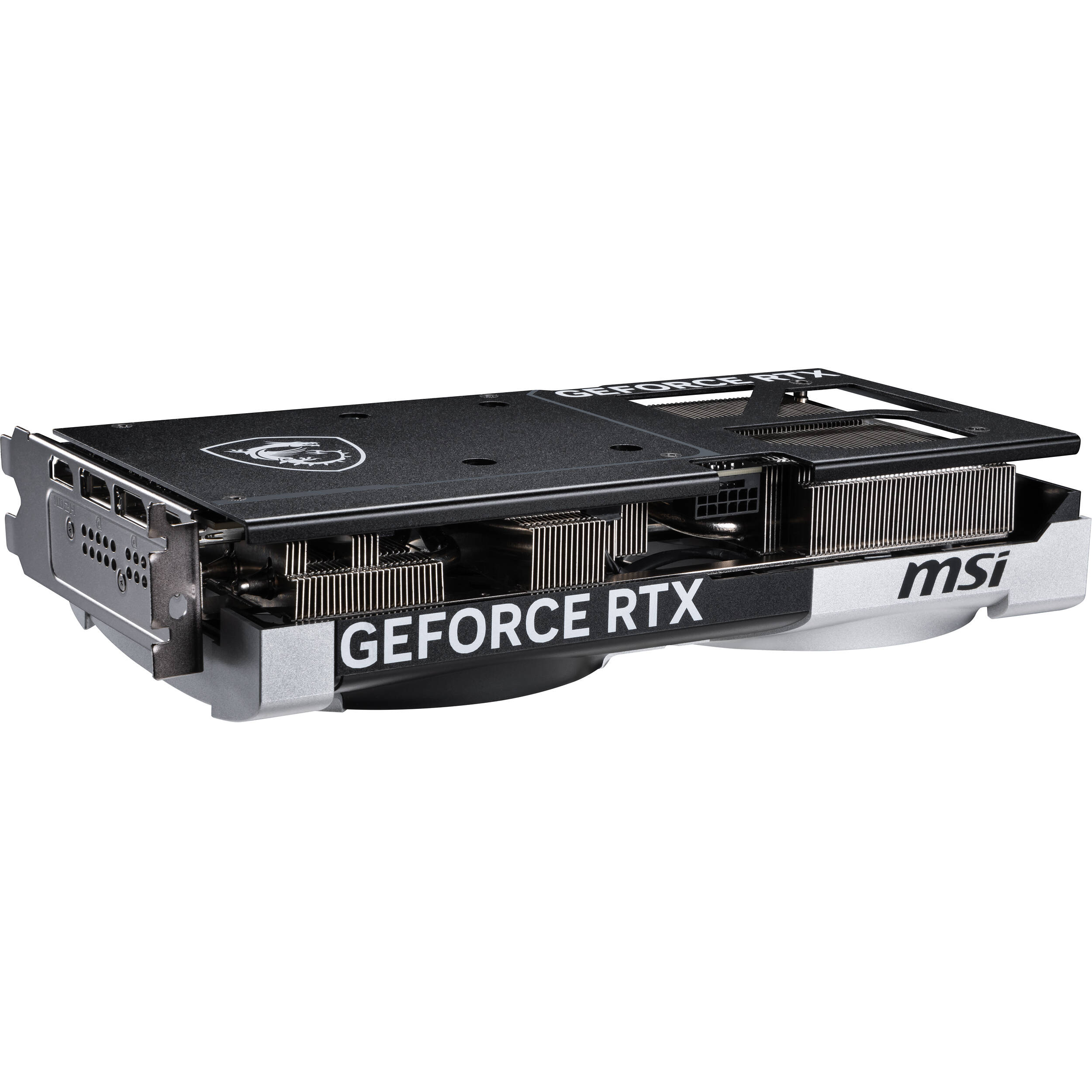 MSI GeForce RTX 5070 12G VENTUS 2X OC graphics card with dual fans and 12 GB memory — view 6