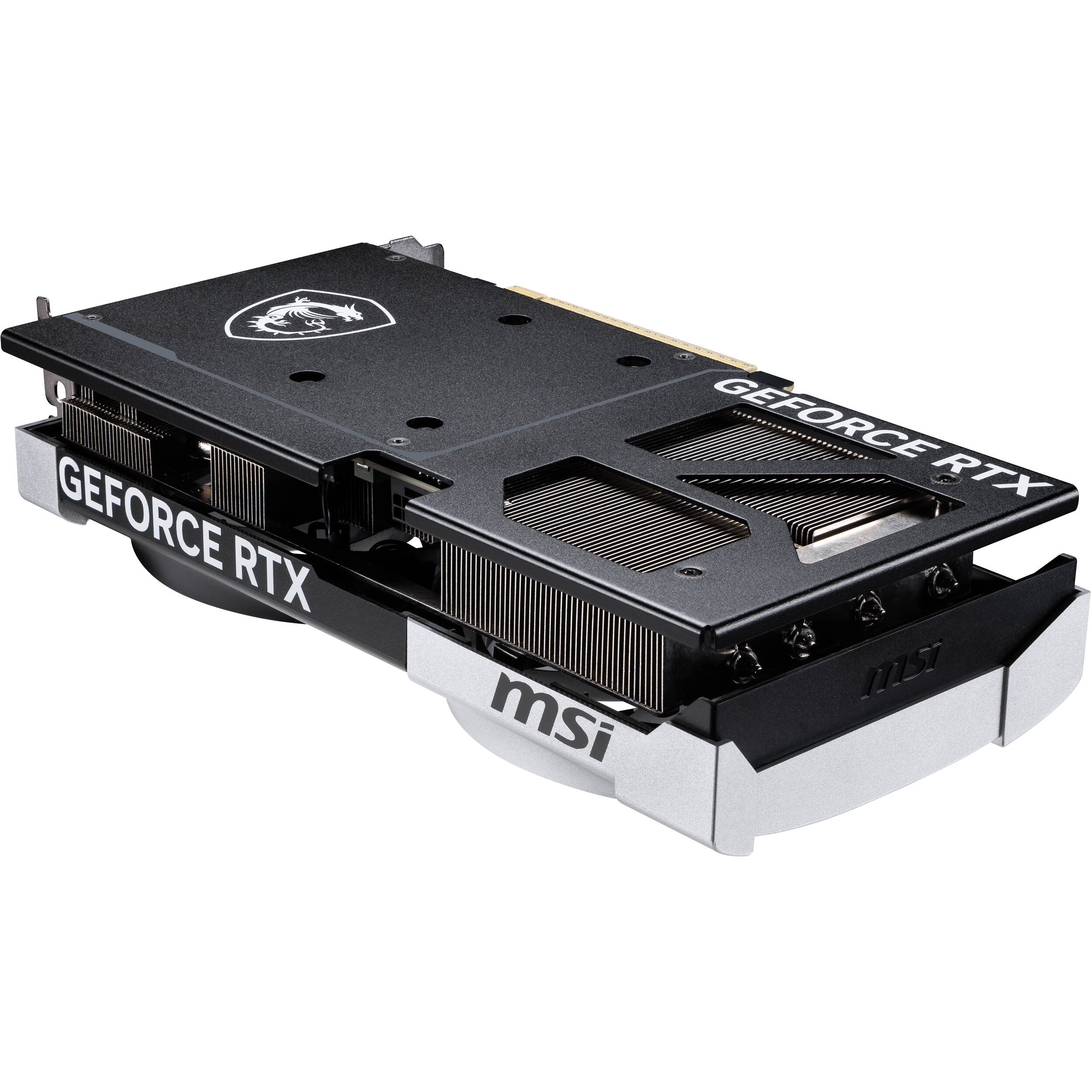 MSI GeForce RTX 5070 12G VENTUS 2X OC graphics card with dual fans and 12 GB memory — view 7