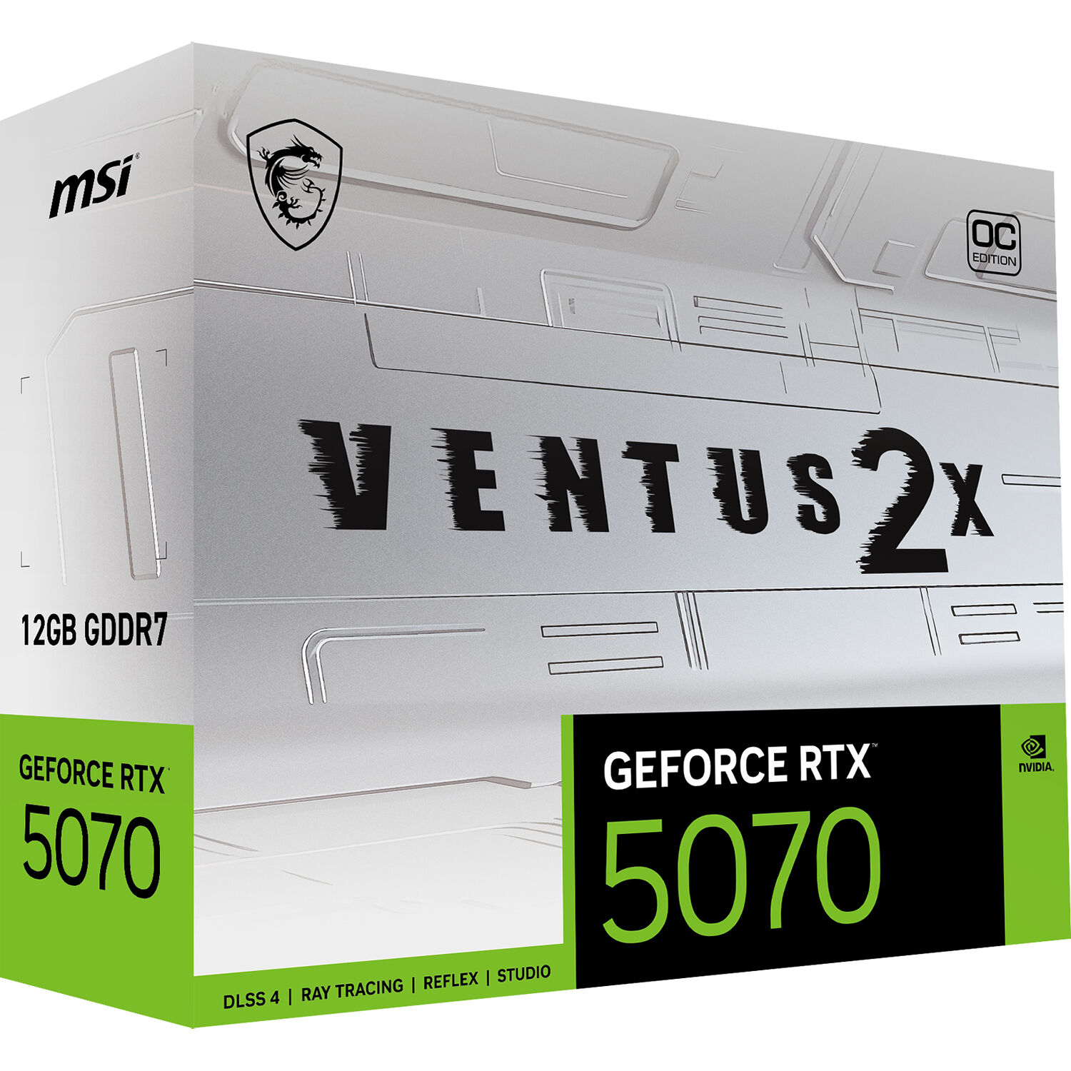 RTX 5070 12G VENTUS 2X OC WHT — view 10
