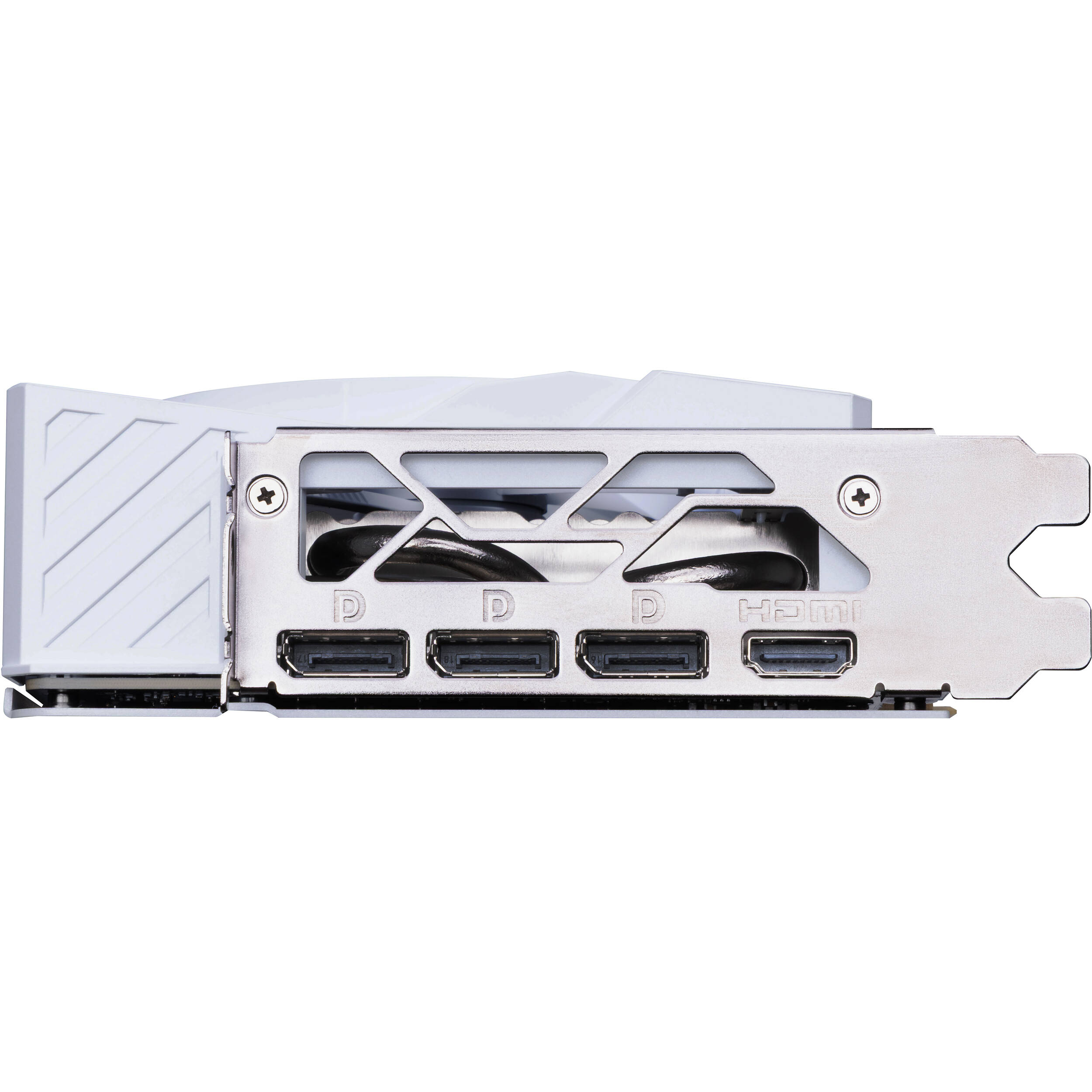 MSI GeForce RTX 5070 Ti 16G GAMING TRIO OC W white triple-fan graphics card — view 7