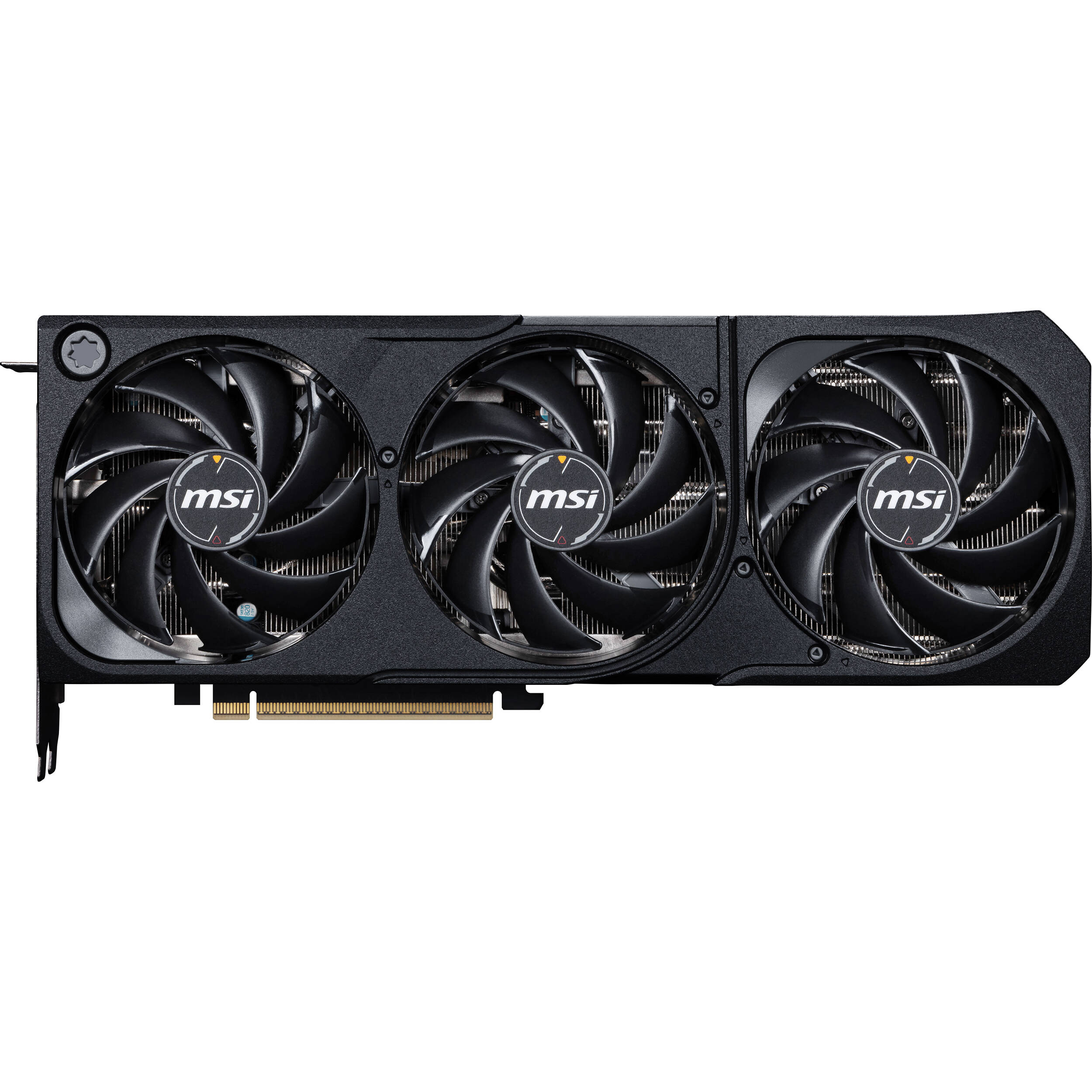 MSI GeForce RTX 5070 Ti 16G SHADOW 3X OC graphics card with triple-fan cooling and 16 GB GDDR7 — view 2