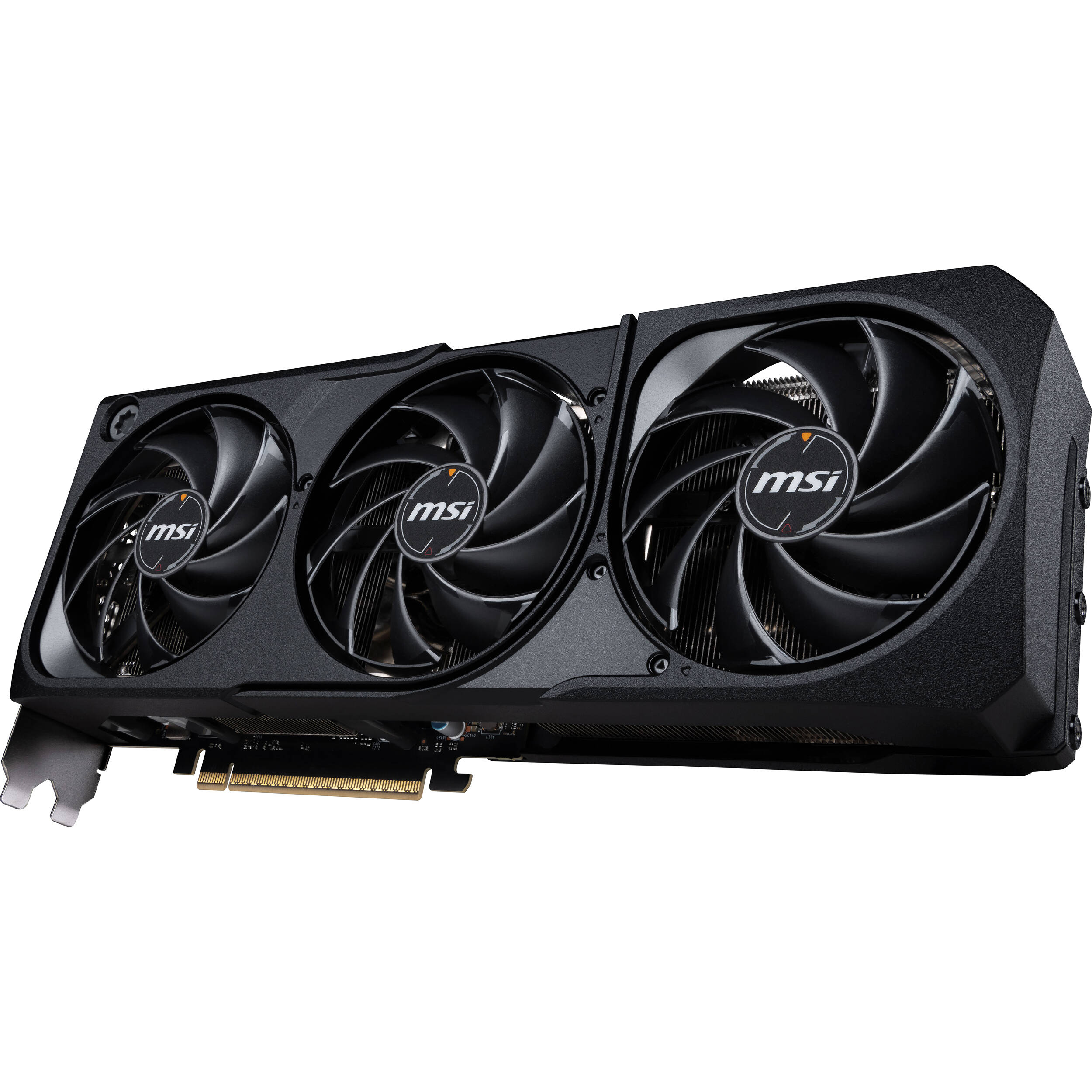 MSI GeForce RTX 5070 Ti 16G SHADOW 3X OC graphics card with triple-fan cooling and 16 GB GDDR7 — view 3