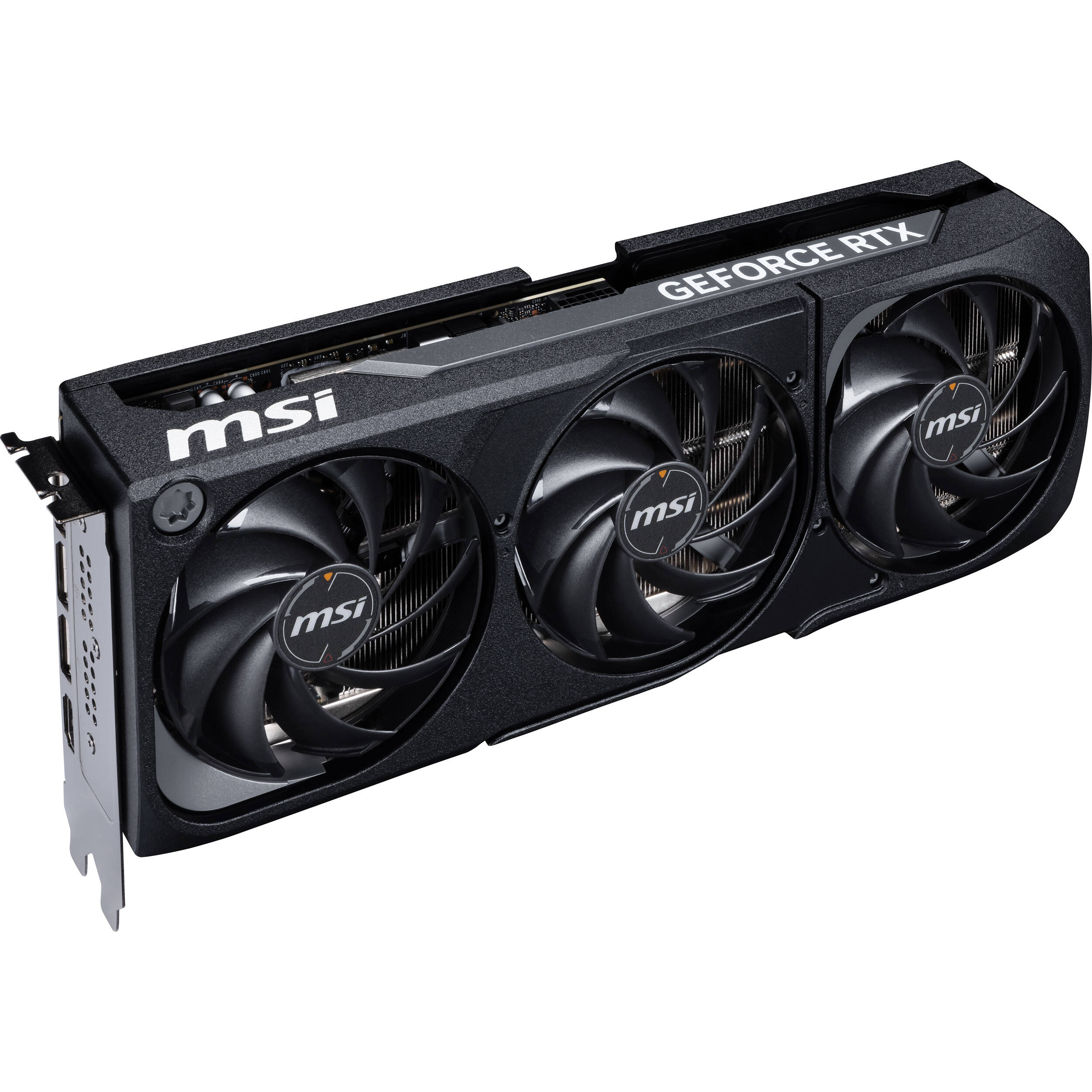 MSI GeForce RTX 5070 Ti 16G SHADOW 3X OC graphics card with triple-fan cooling and 16 GB GDDR7 — view 4