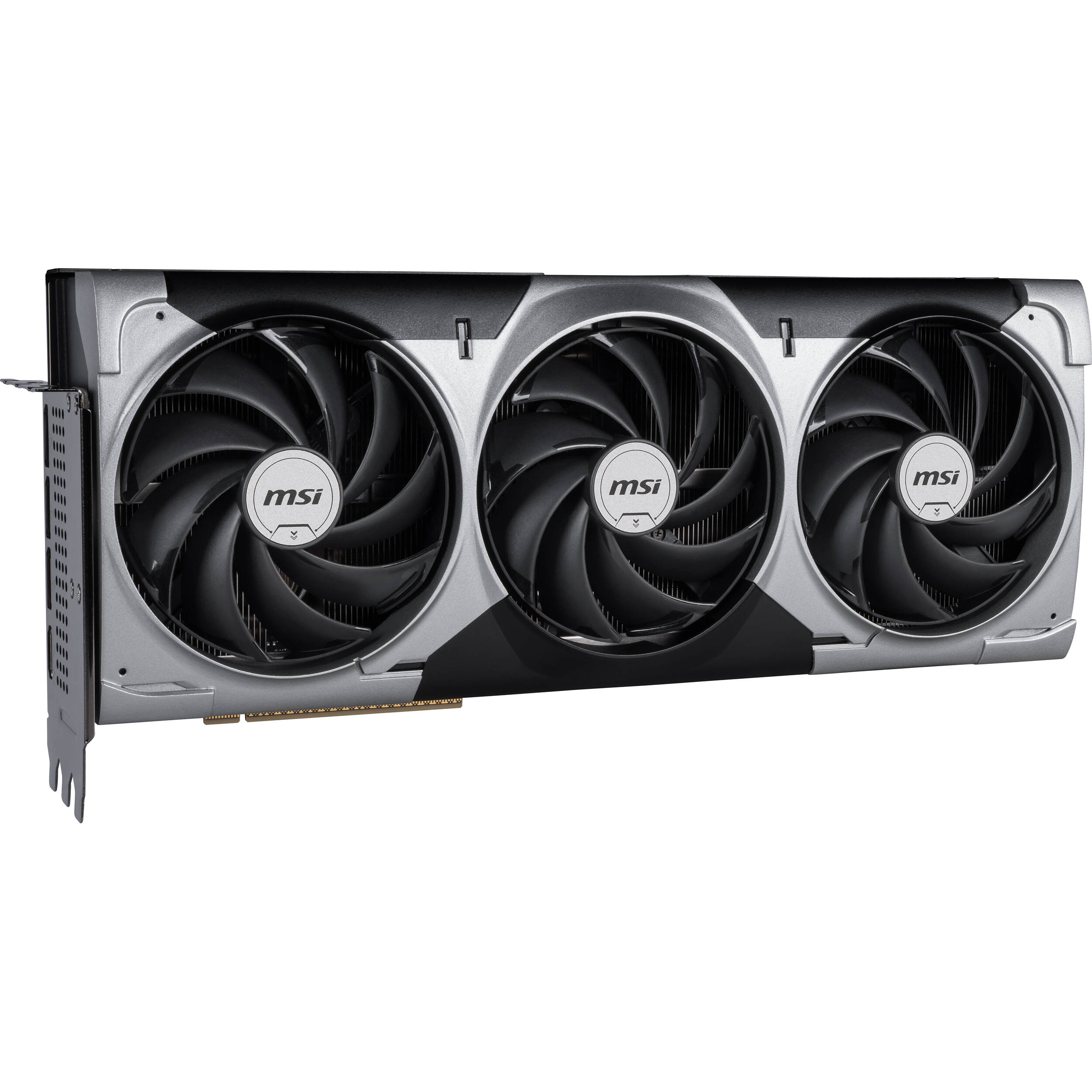 MSI RTX 5090 32G VENTUS 3X OC graphics card with triple-fan cooling and 32 GB GDDR7 memory — view 3