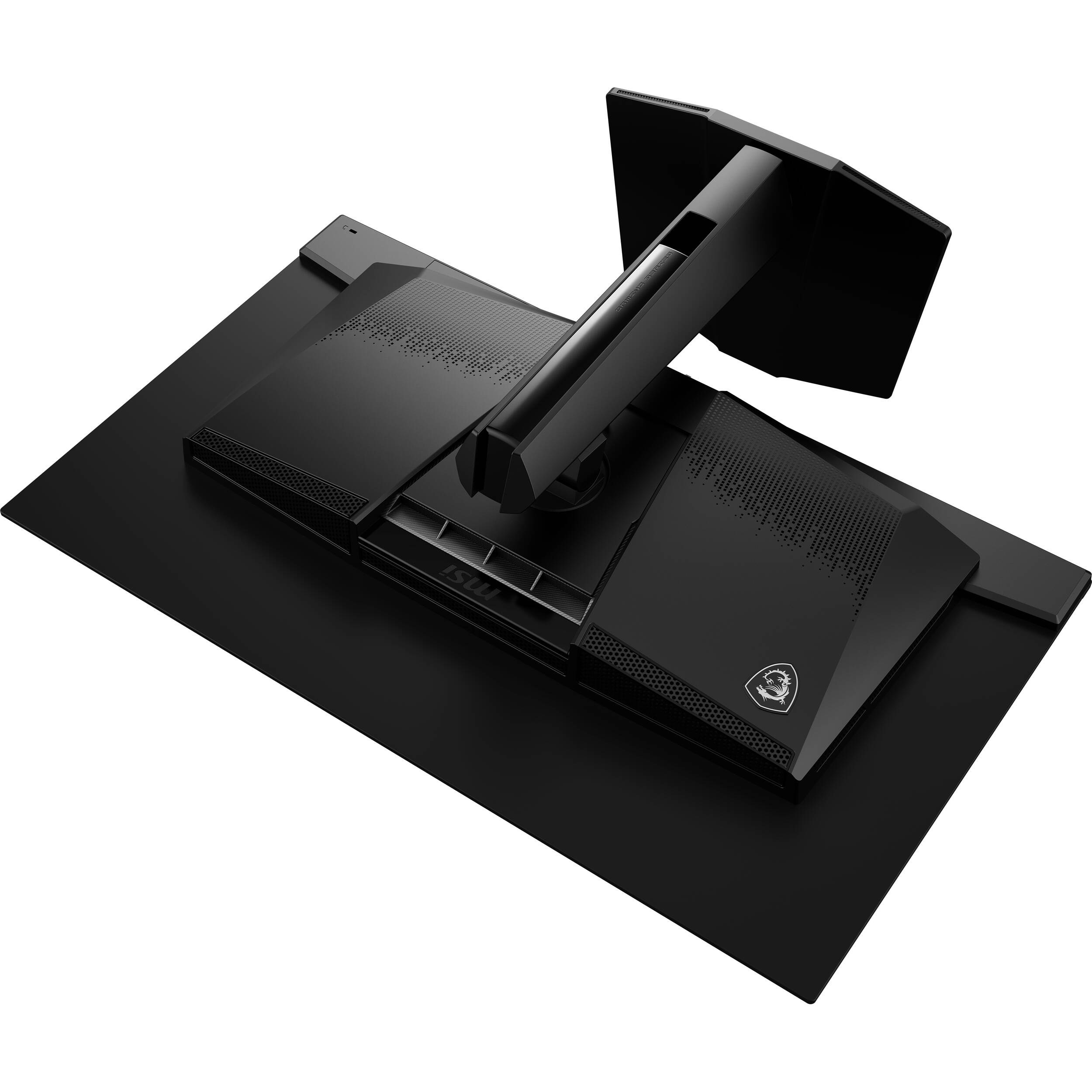 MSI MAG 321UP QD-OLED 32-inch 4K gaming monitor with metallic black finish — view 20