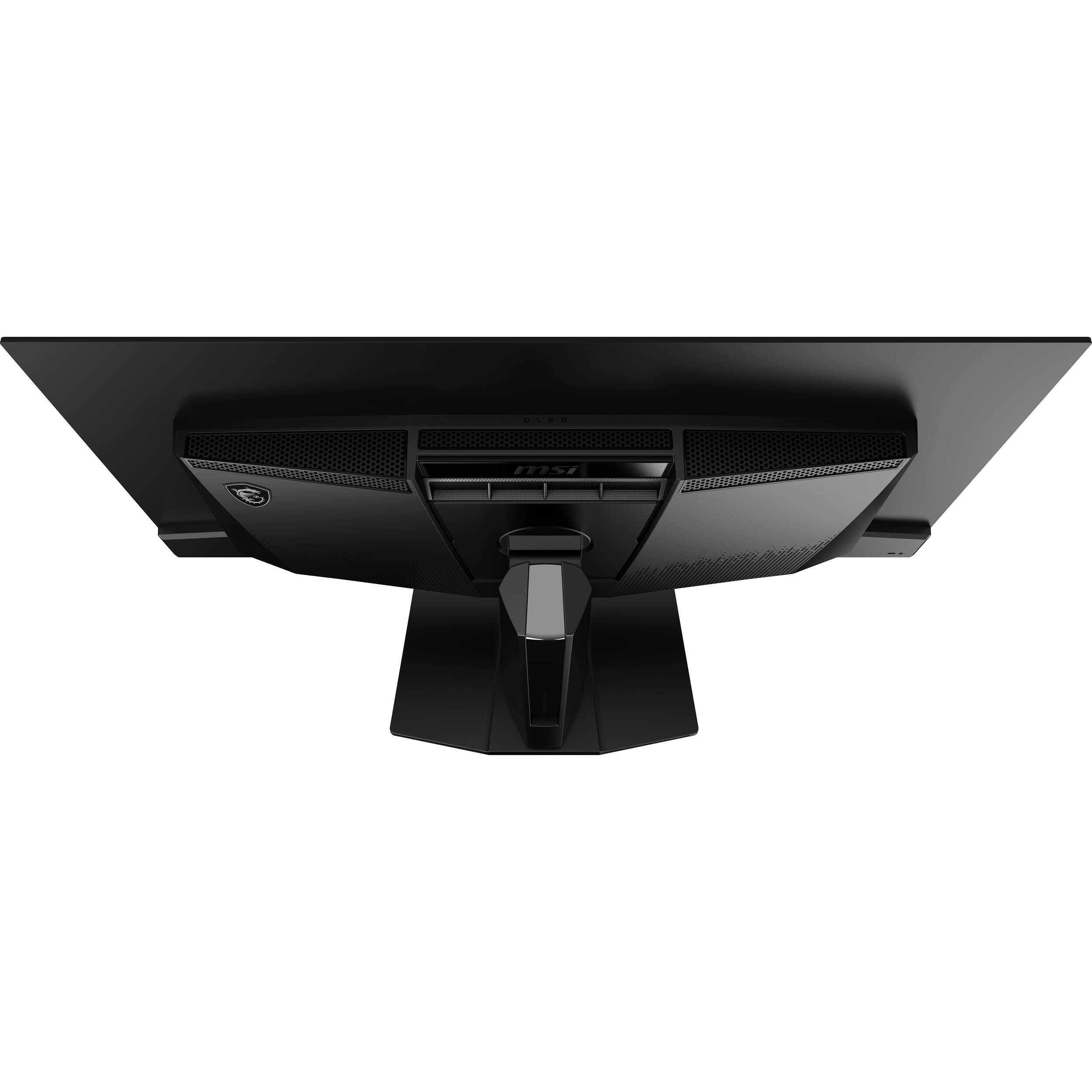 MSI MAG 321UP QD-OLED 32-inch 4K gaming monitor with metallic black finish — view 8
