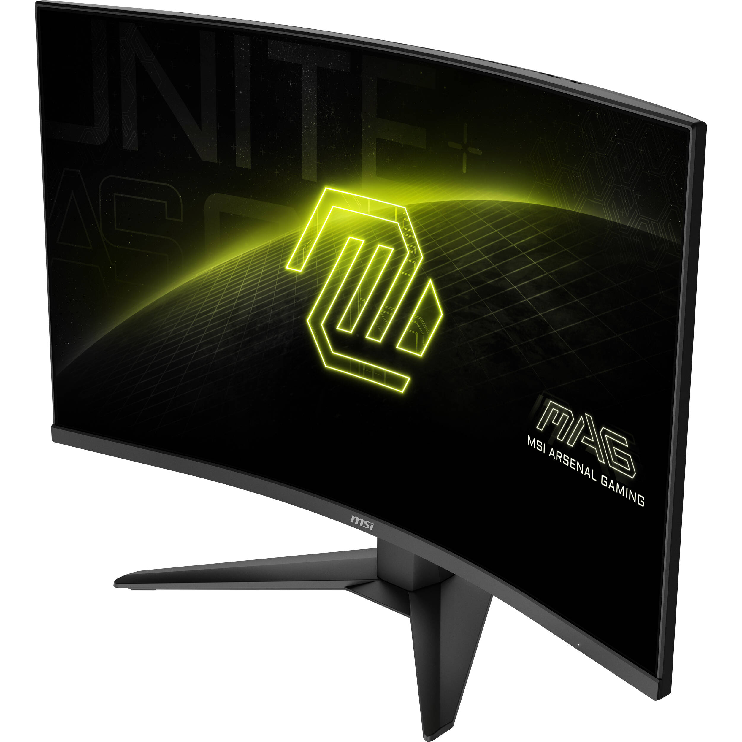 MSI MAG 325CQF 32-inch curved QHD gaming monitor with Rapid VA panel and narrow bezel — view 11