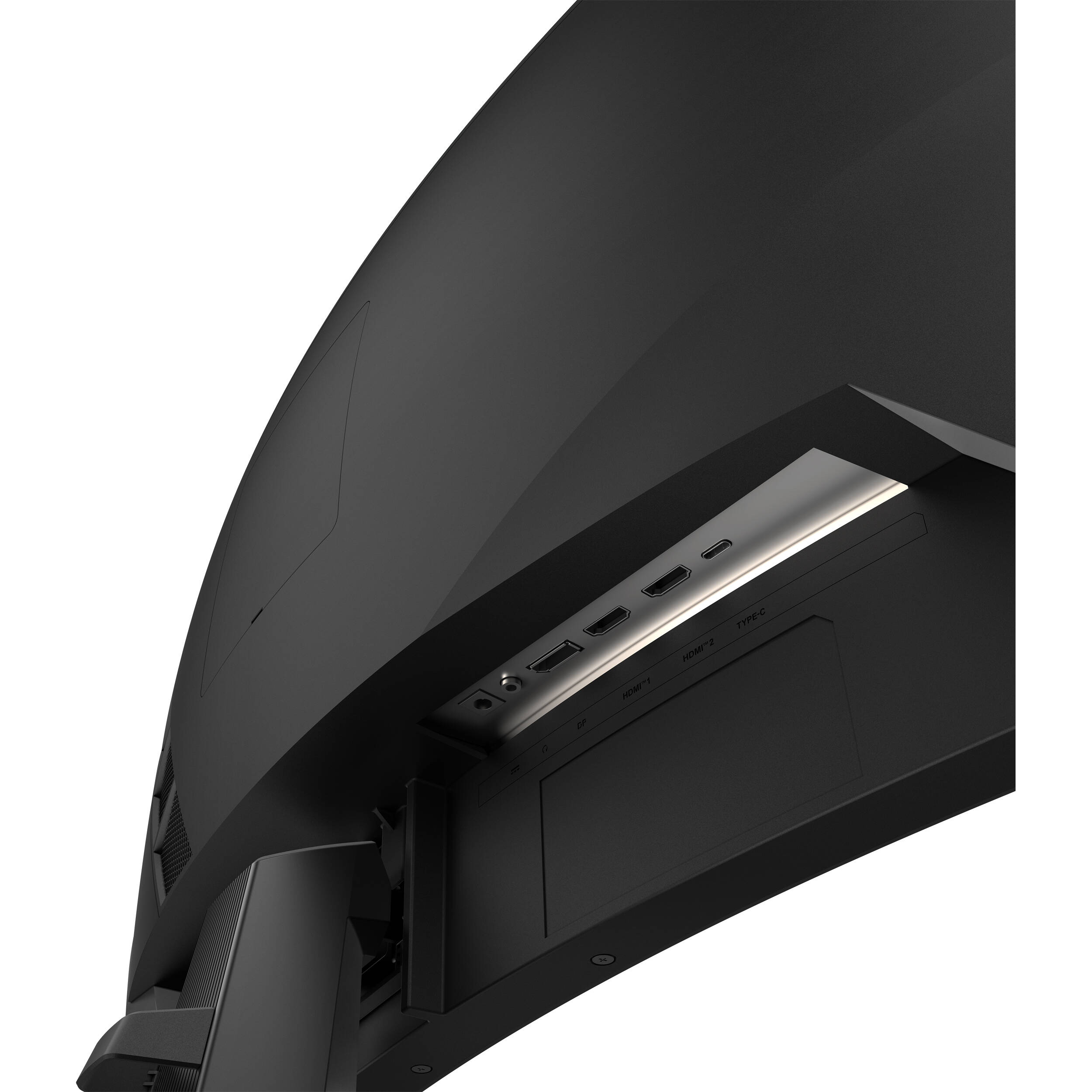 MSI MAG 325CQF 32-inch curved QHD gaming monitor with Rapid VA panel and narrow bezel — view 8