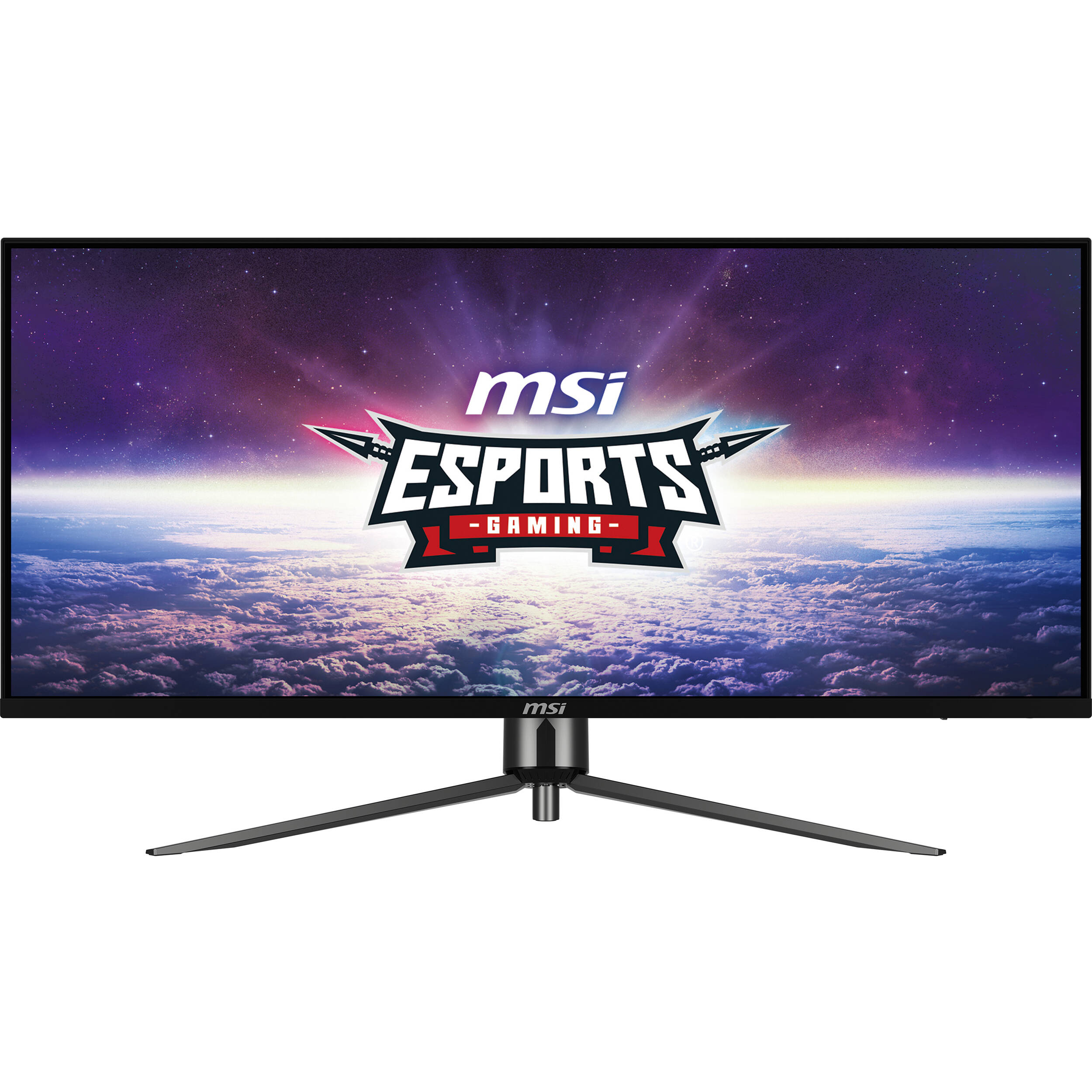 MSI MAG401QR 40-inch ultrawide flat gaming monitor with IPS panel and narrow bezel — view 2