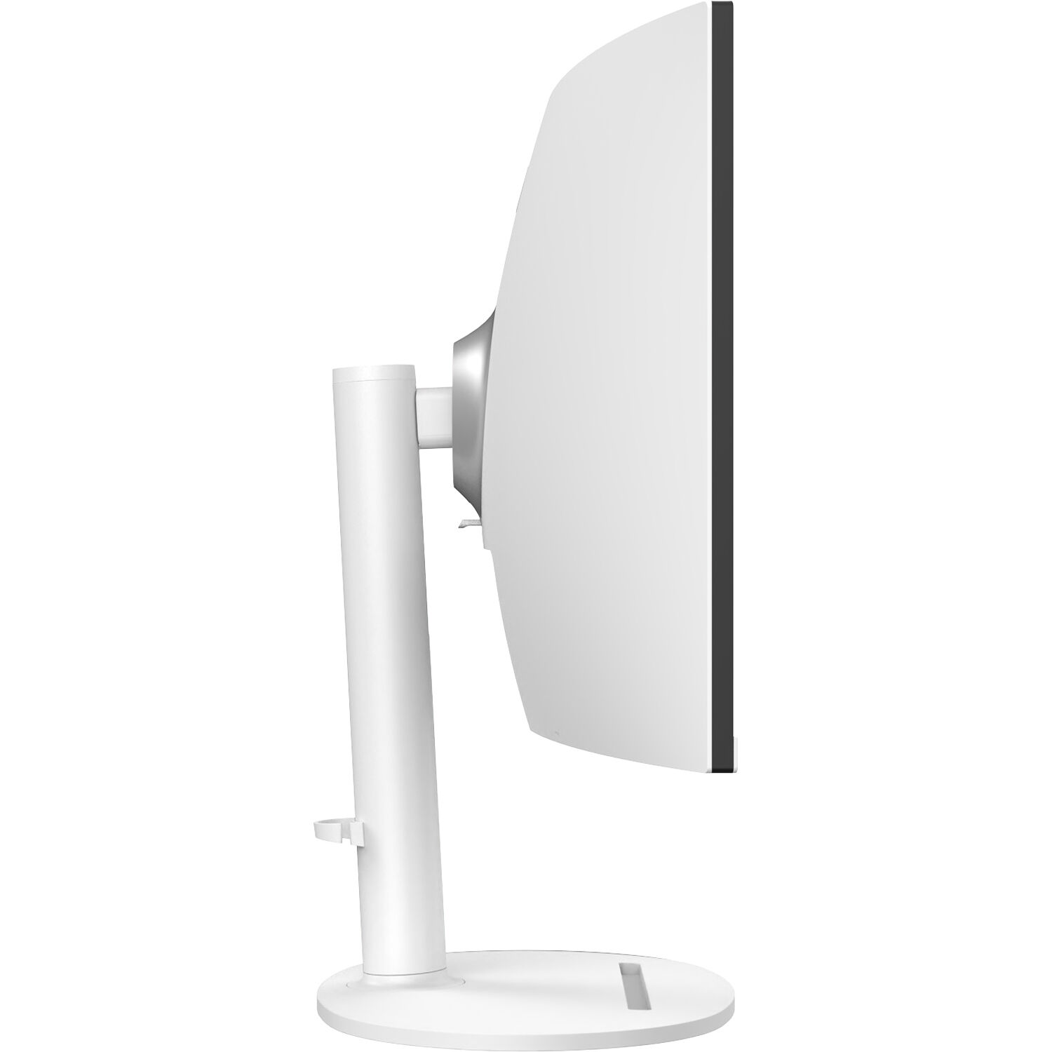 MSI Modern MD342CQPW 34-inch curved ultrawide monitor in matte white — view 10