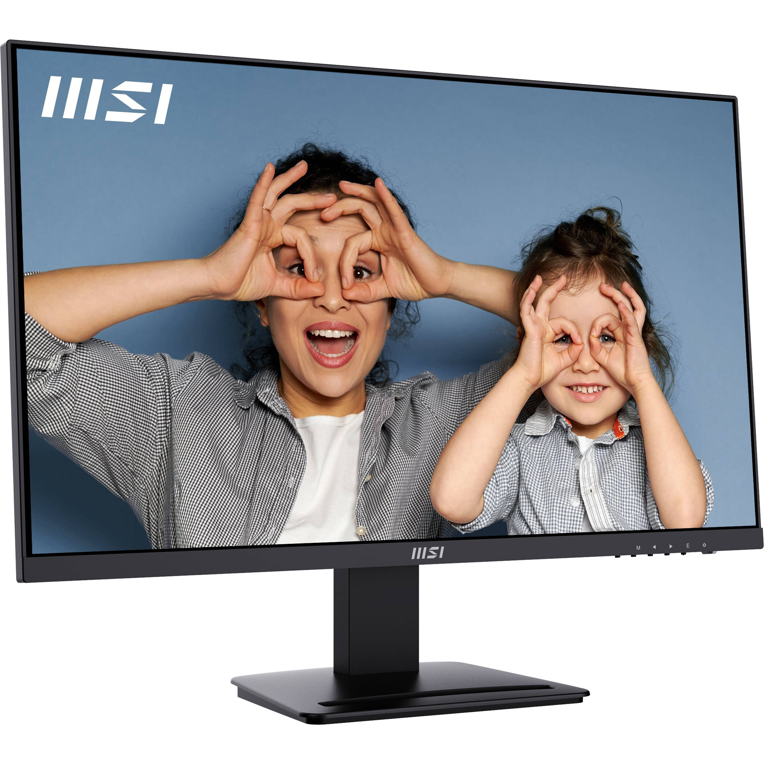 MSI PRO MP273U 27 inch 4K IPS business monitor with black finish — view 2