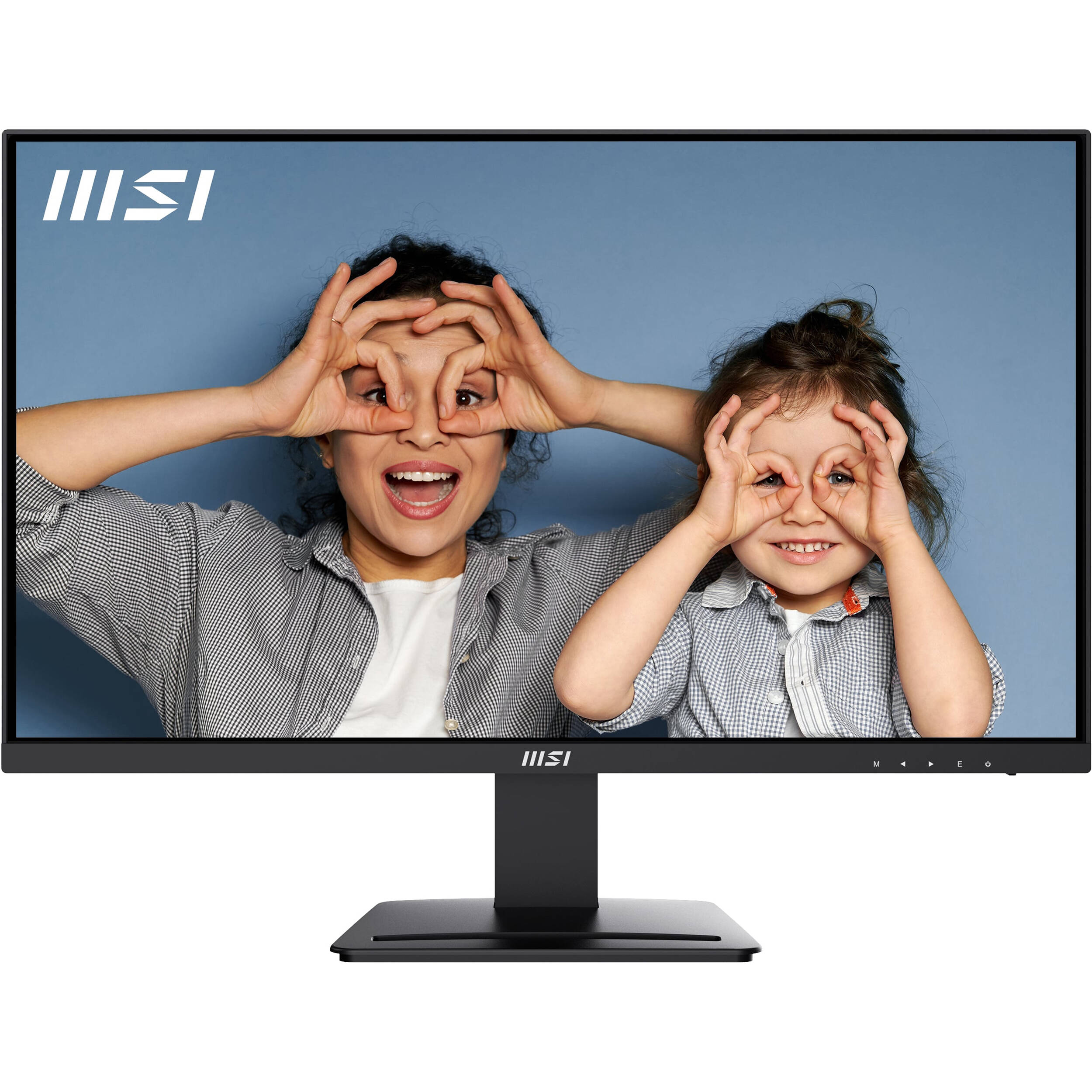 MSI PRO MP273U 27 inch 4K IPS business monitor with black finish — view 3