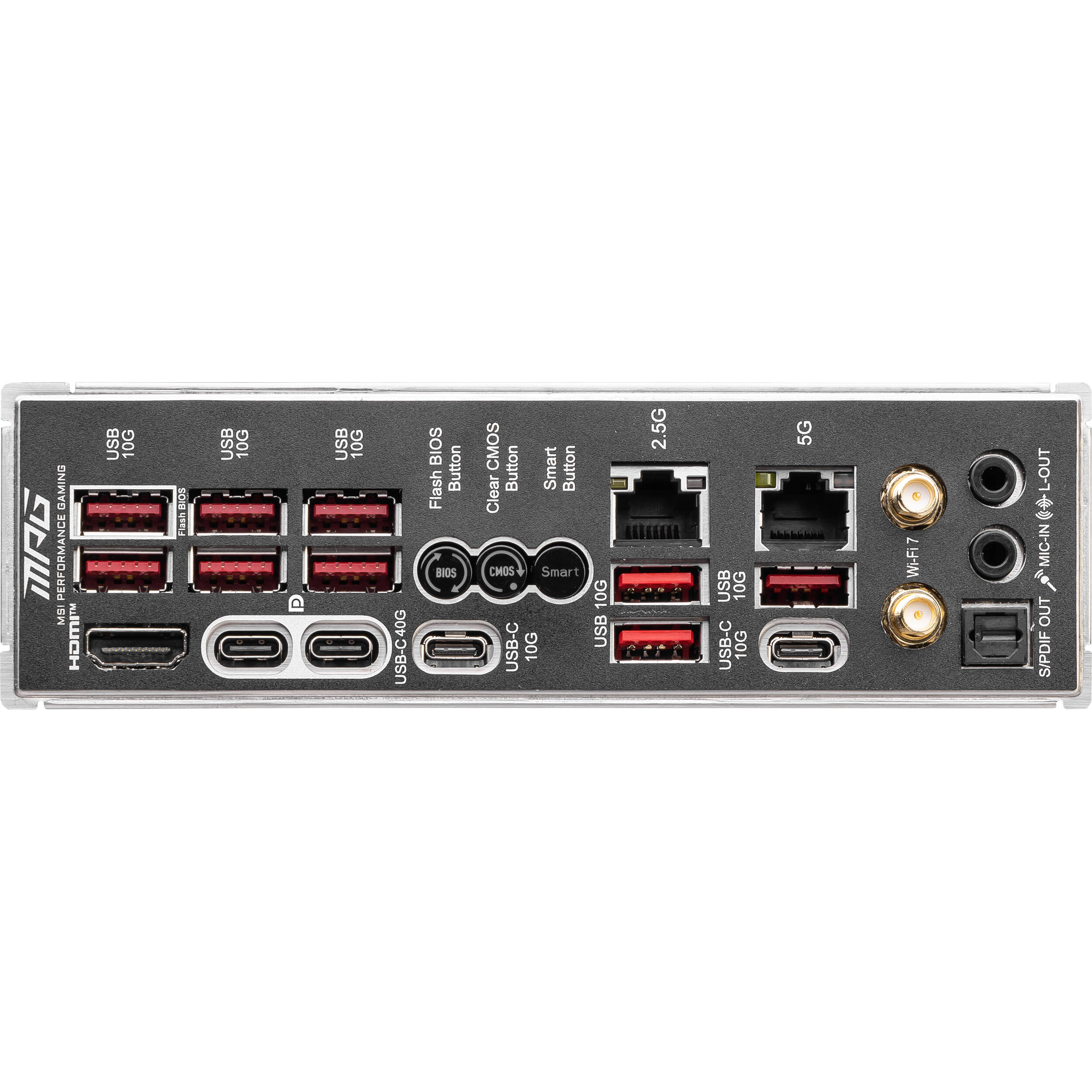 MSI MPG X870E CARBON WIFI ATX motherboard for AM5 Ryzen systems — view 5
