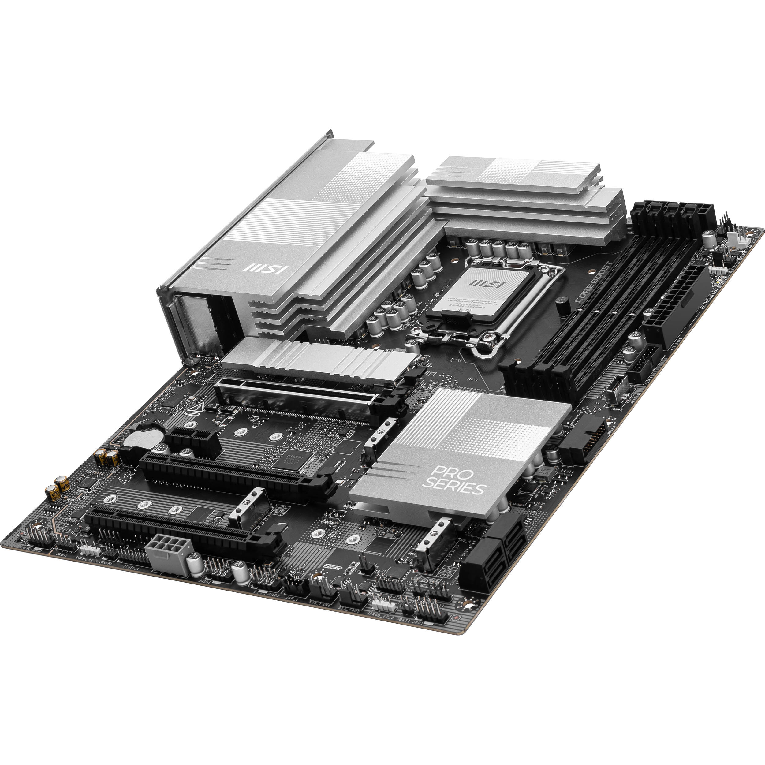 MSI PRO Z890-P WIFI ATX motherboard with LGA 1851 socket and integrated Wi‑Fi — view 4