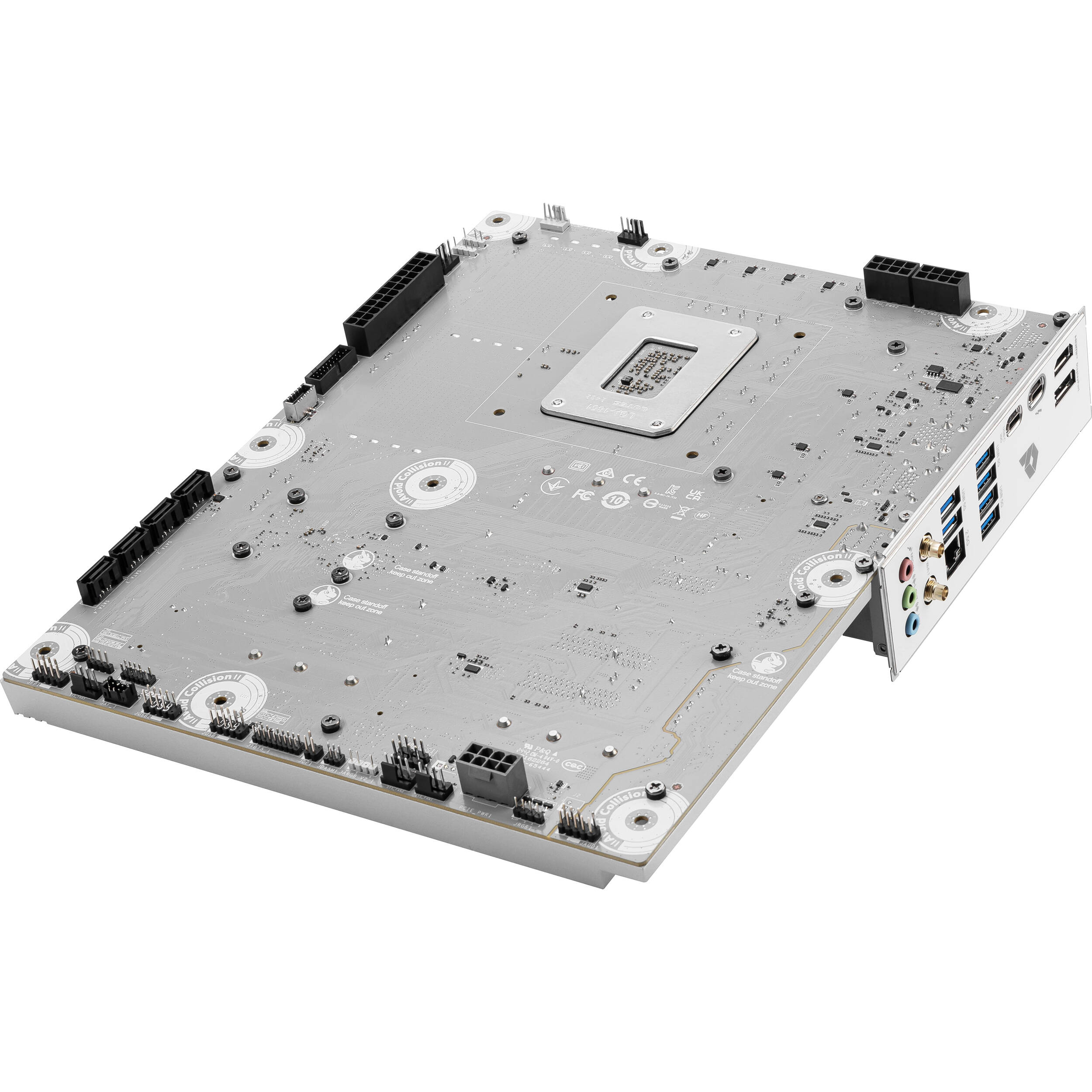 MSI PRO Z890 S WIFI PZ motherboard with Project Zero layout and onboard Wi-Fi — view 5