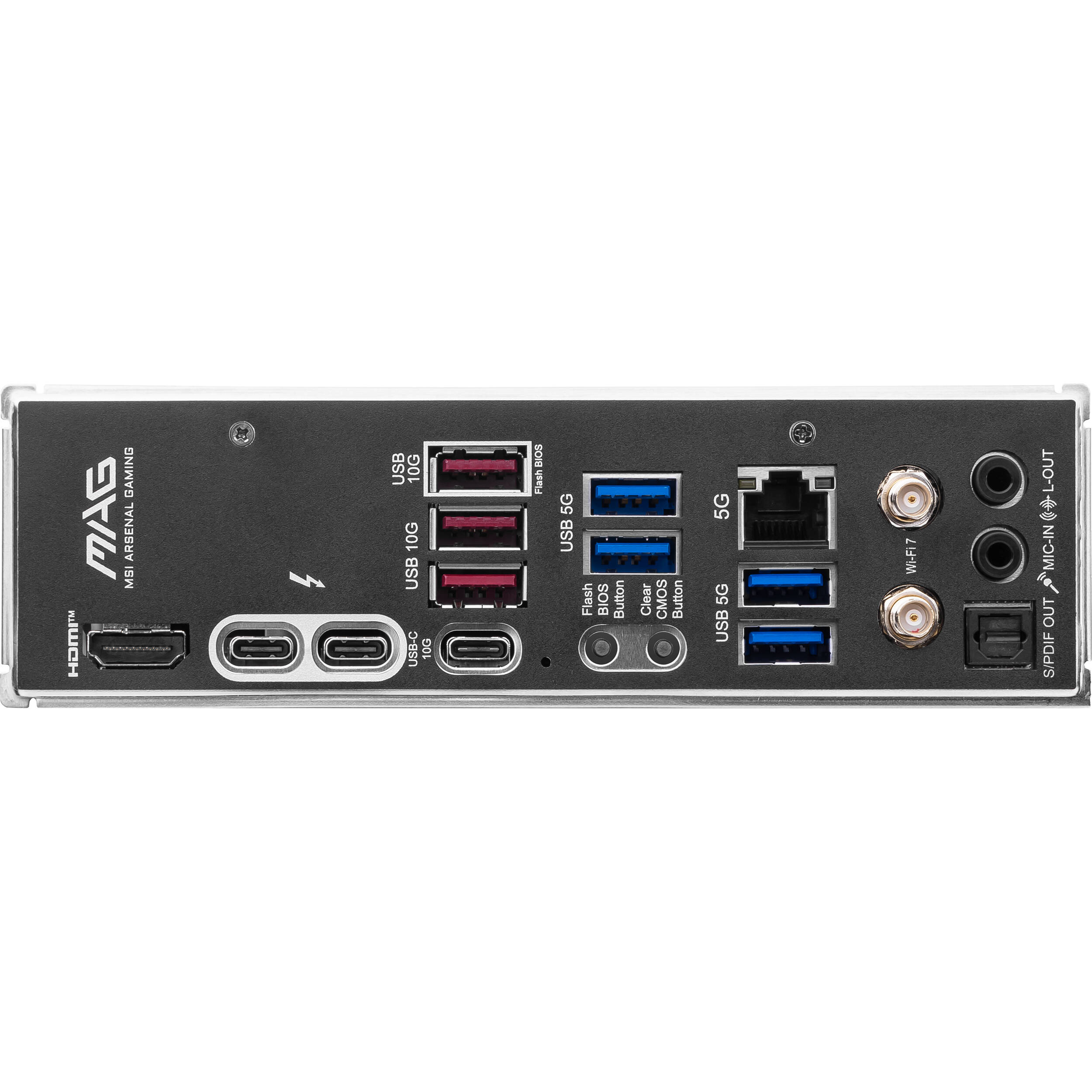 MSI MAG Z890 TOMAHAWK WIFI ATX motherboard with Intel LGA 1851 support and onboard Wi‑Fi — view 5