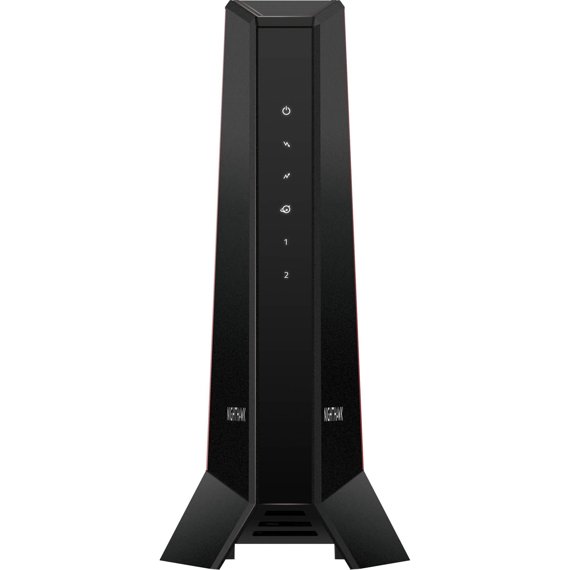 Netgear CM2500-100NAS DOCSIS 3.1 high-split cable modem with 2 Ethernet ports — view 2