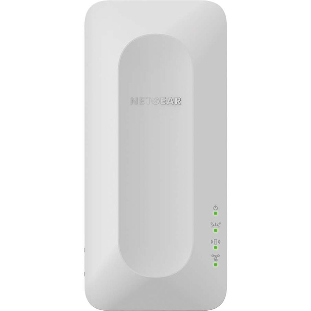 NETGEAR AX1600 WiFi 6 Mesh Extender EAX12-100NAS plug-in mesh extender — view 2