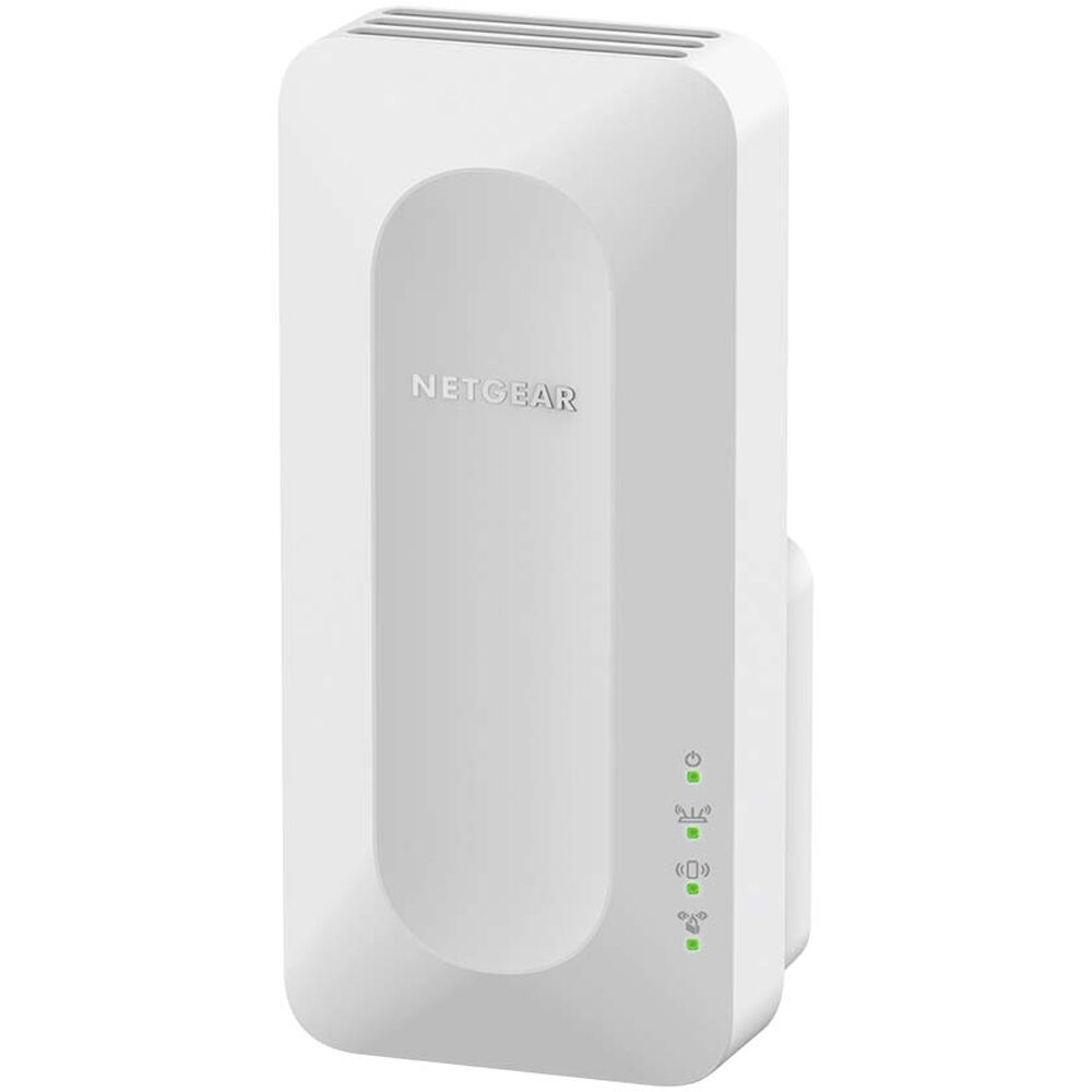 NETGEAR AX1600 WiFi 6 Mesh Extender EAX12-100NAS plug-in mesh extender — view 3