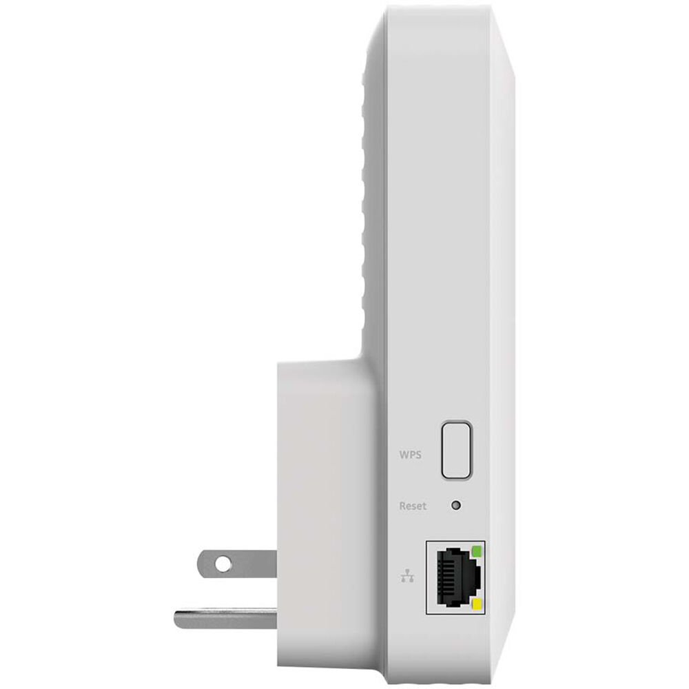 NETGEAR AX1600 WiFi 6 Mesh Extender EAX12-100NAS plug-in mesh extender — view 4