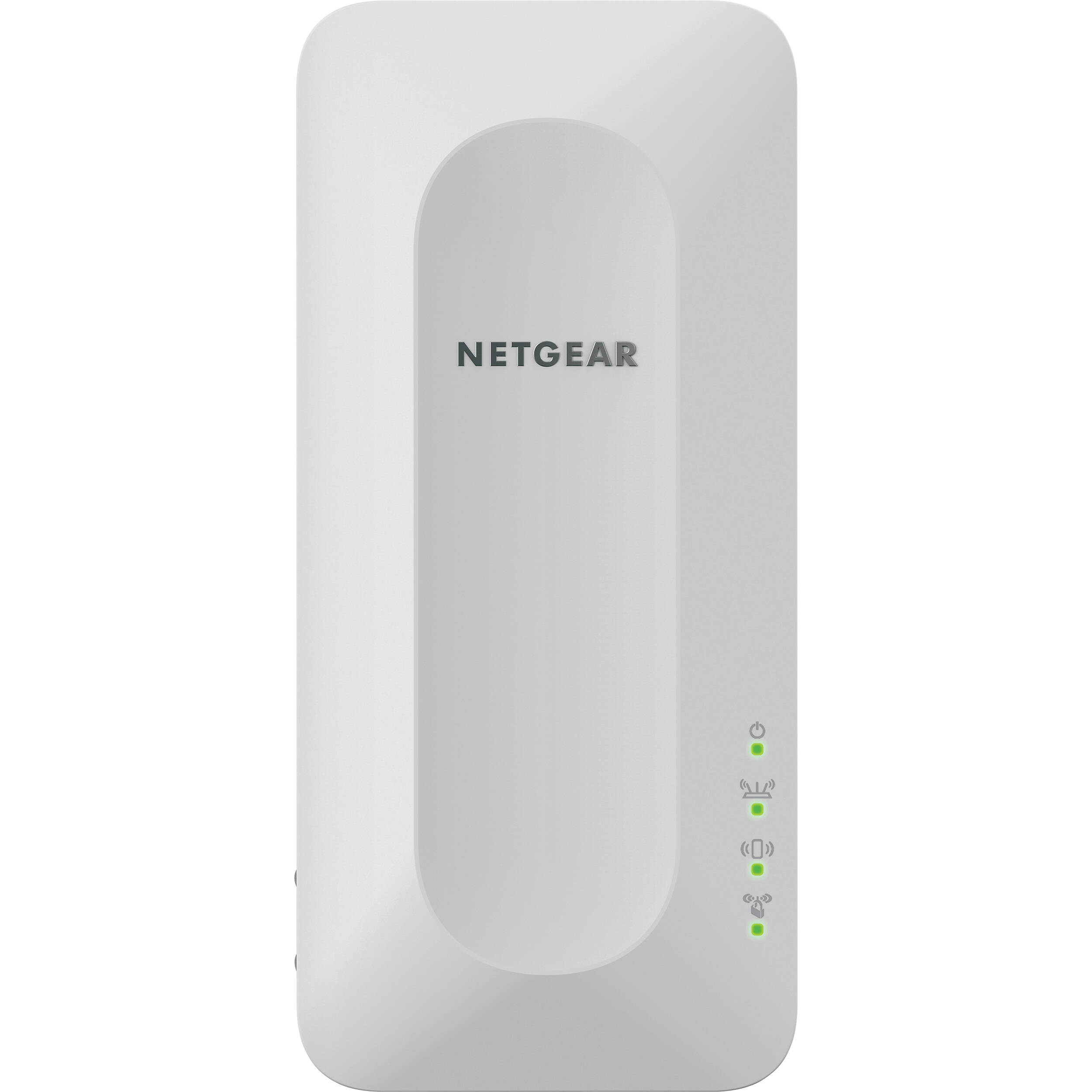 NETGEAR Nighthawk AX1800 WiFi 6 mesh extender in compact wall-plug design — view 2