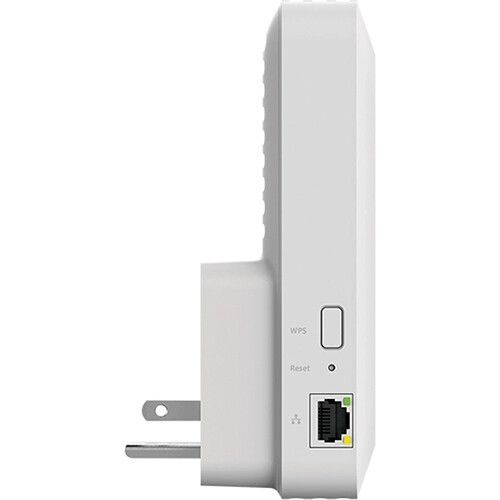 Netgear EAX17 WiFi 6 AX3000 mesh extender in compact form factor — view 2