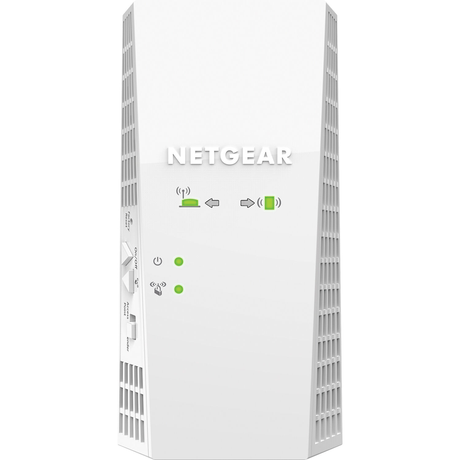 Netgear AC1750 WiFi Mesh Extender EX6250-100NAS plug-in dual-band mesh extender — view 2