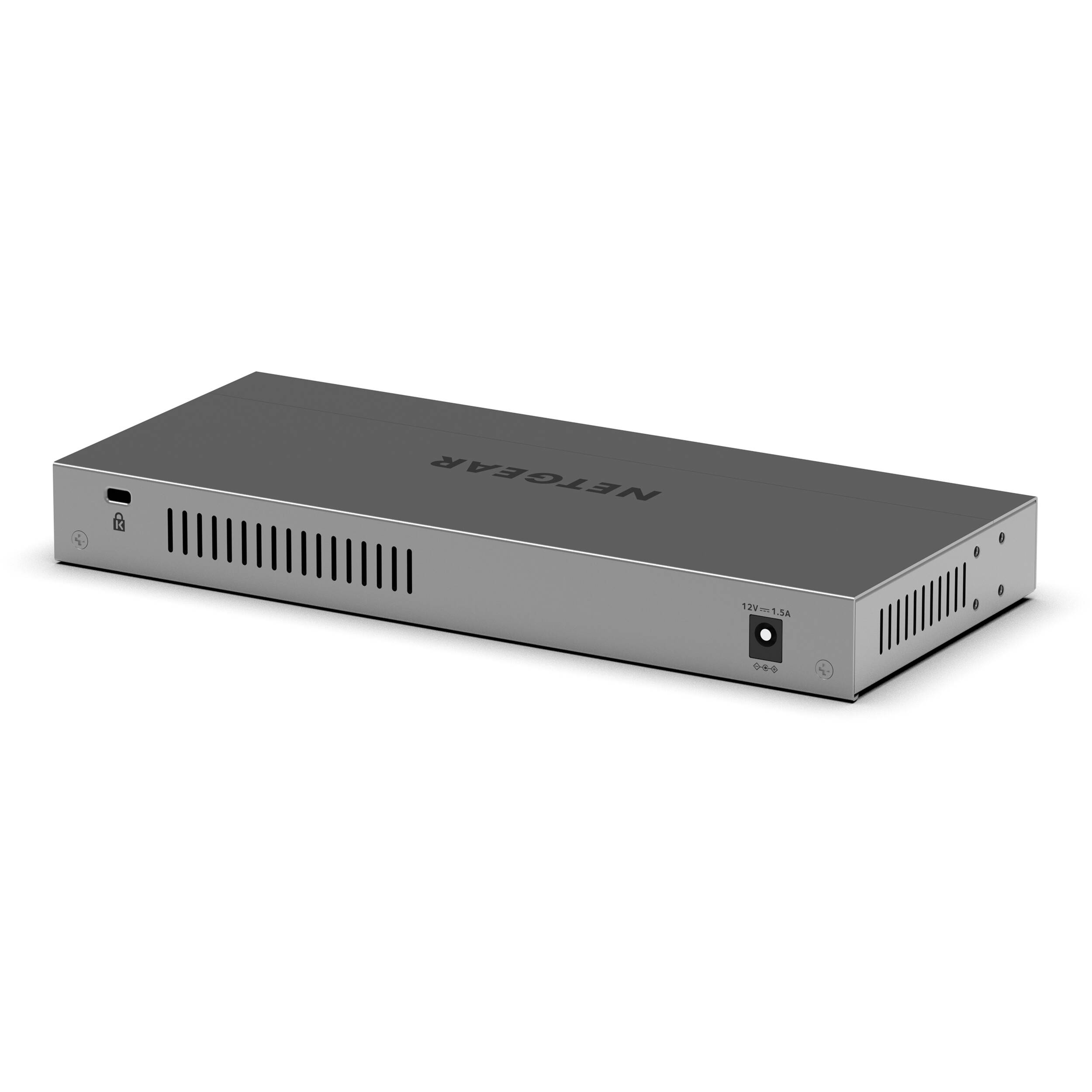 Netgear GS108MX-100NAS unmanaged switch with 8 Gigabit ports and 1 10G multi-gig uplink — view 5