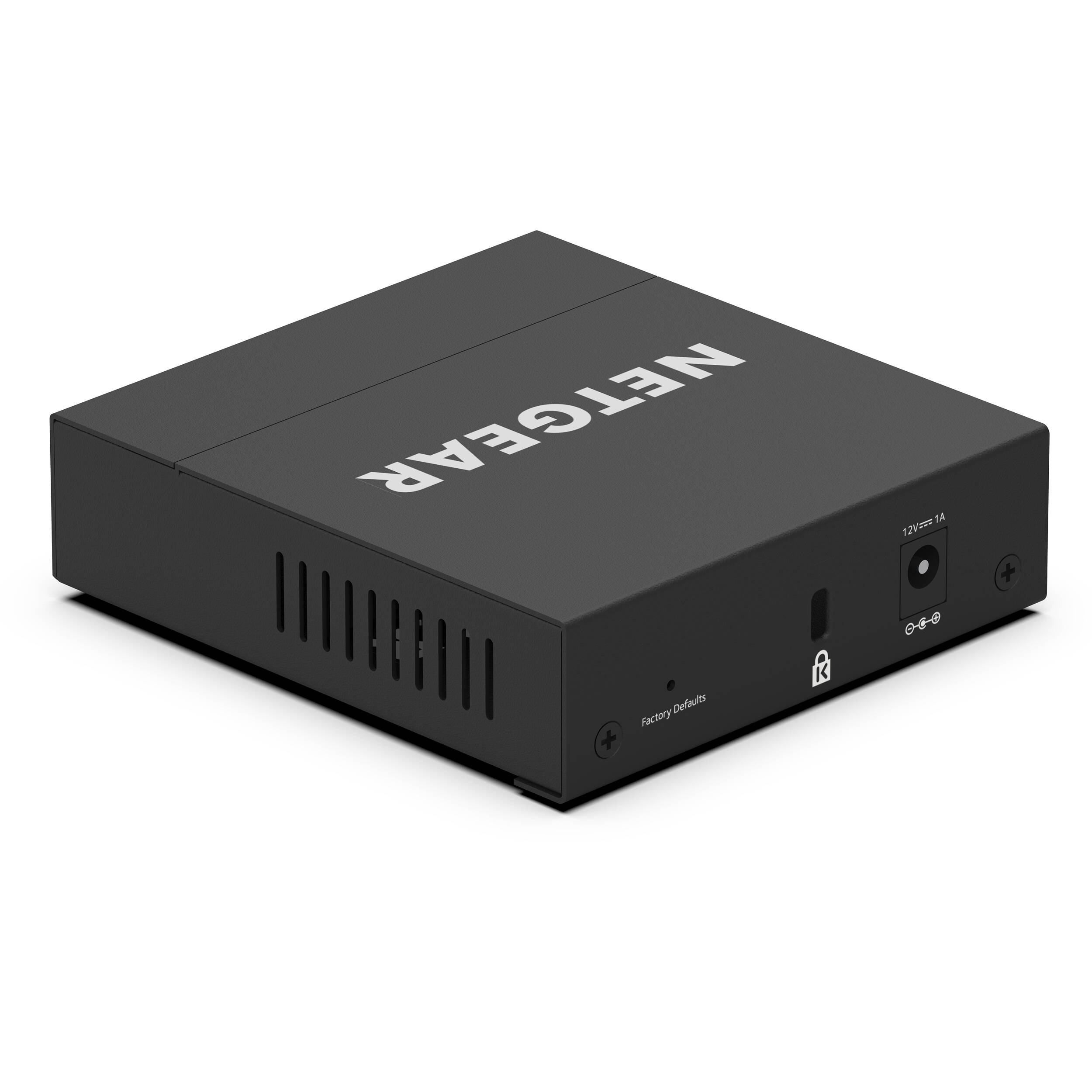 Netgear GS305E-100NAS 5-port Gigabit Plus managed switch for small office networking — view 4