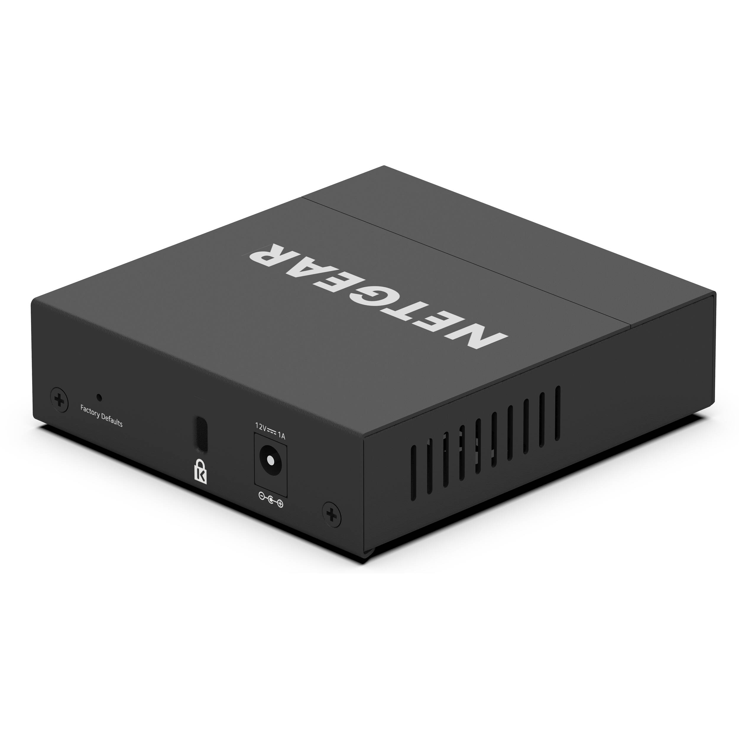 Netgear GS305E-100NAS 5-port Gigabit Plus managed switch for small office networking — view 5