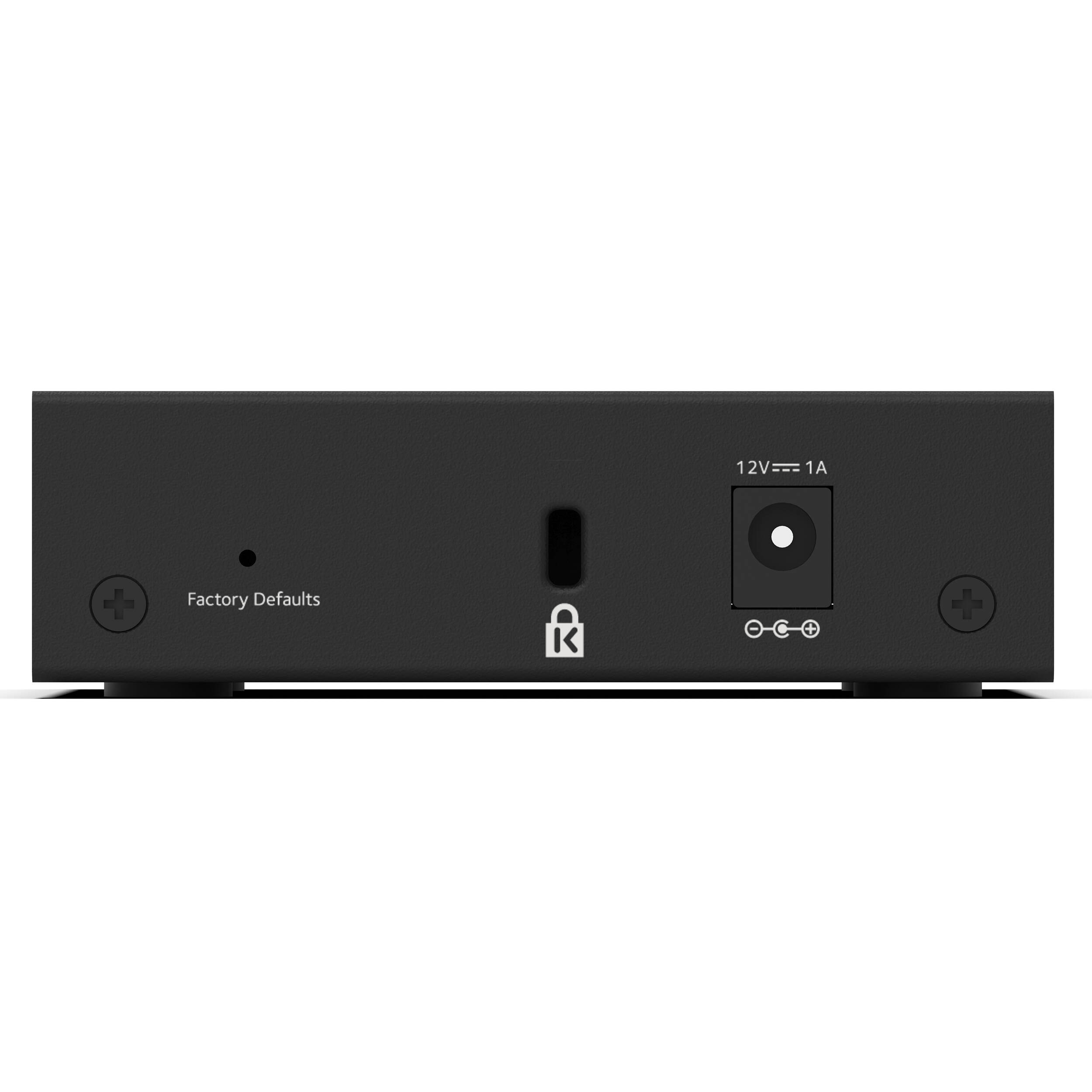 Netgear GS305E-100NAS 5-port Gigabit Plus managed switch for small office networking — view 6