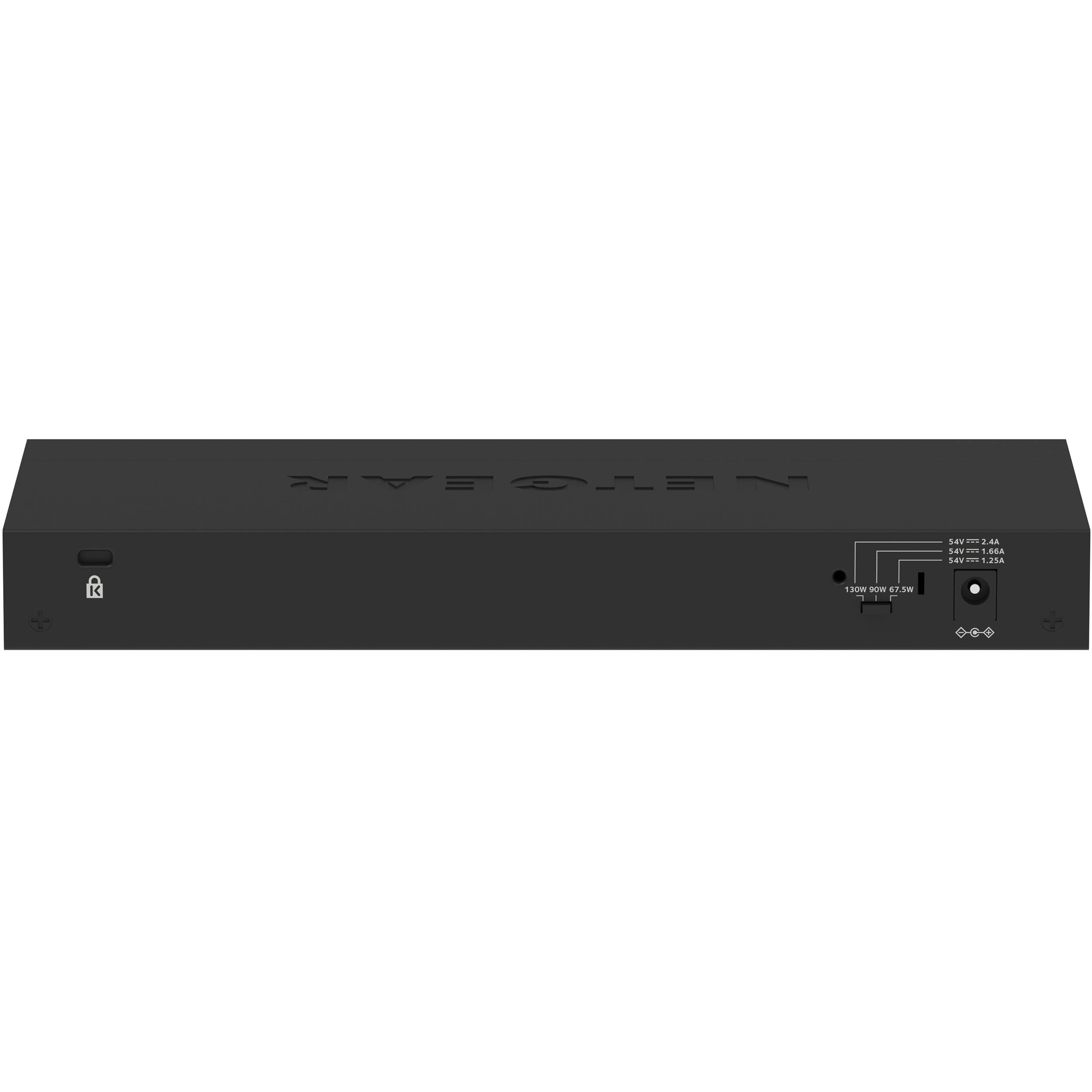 Netgear GS308LP 8-port Gigabit unmanaged PoE+ switch for cameras and access points — view 2