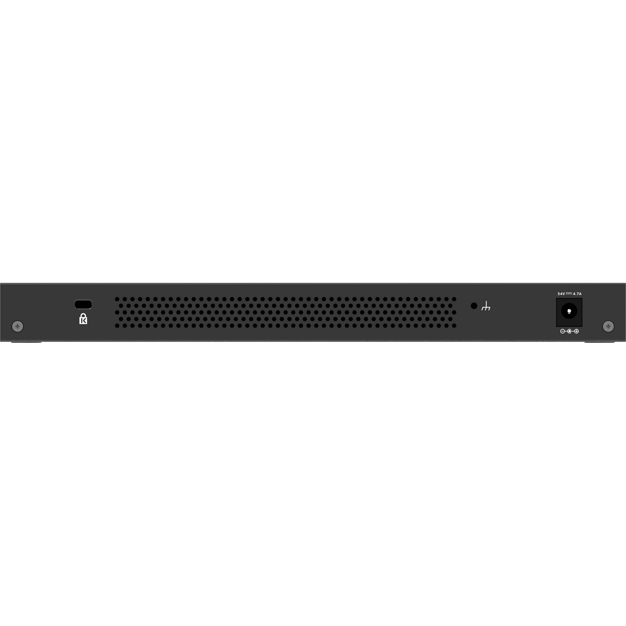 NETGEAR GS316EPP 16-port Gigabit PoE+ Plus switch with 15 PoE ports and 231 W budget — view 3