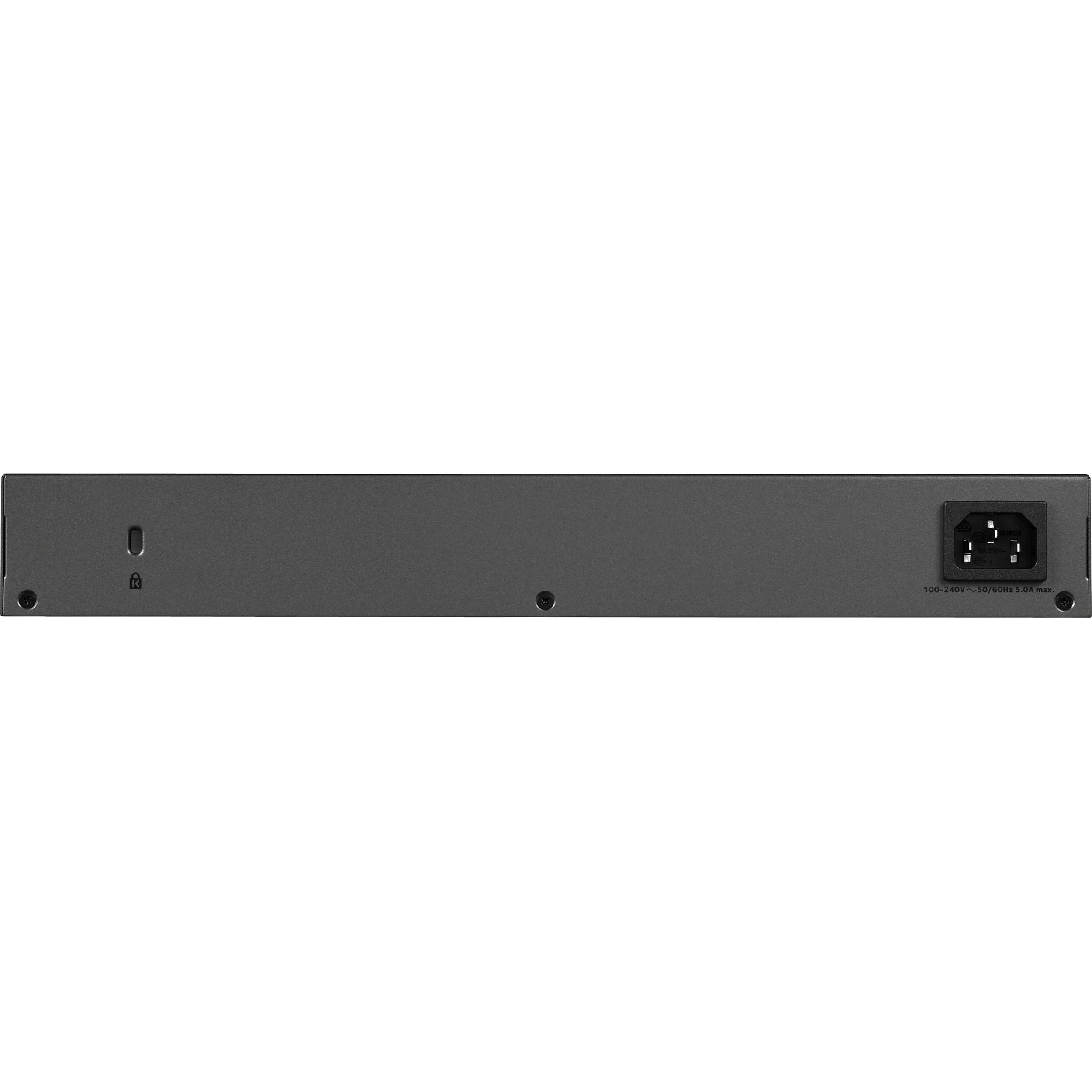 Netgear GS510TPP-100NAS smart managed 8-port Gigabit PoE+ switch with 2 SFP ports — view 5