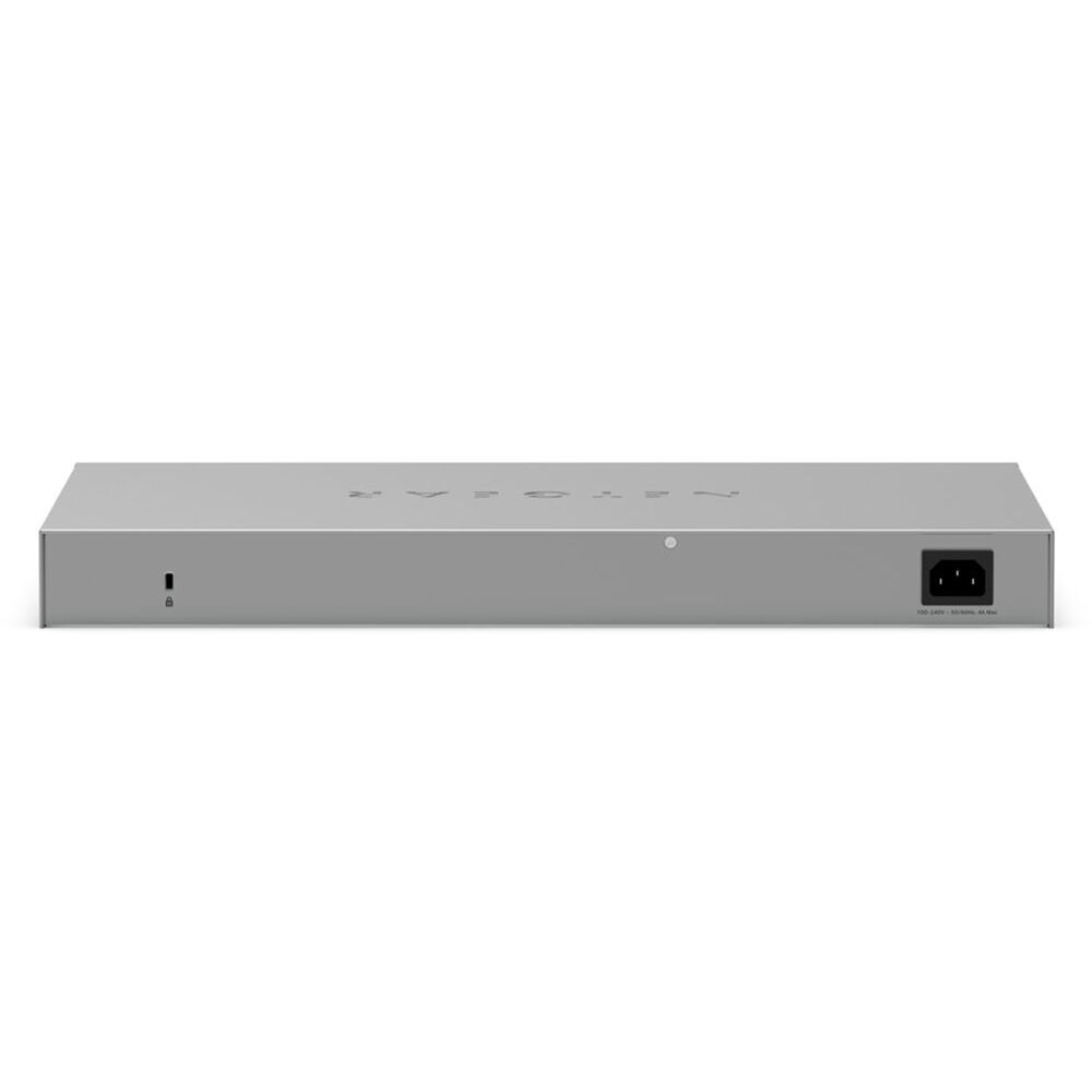 NETGEAR GS724TP-300NAS 24-port Gigabit PoE+ smart switch front view — view 4