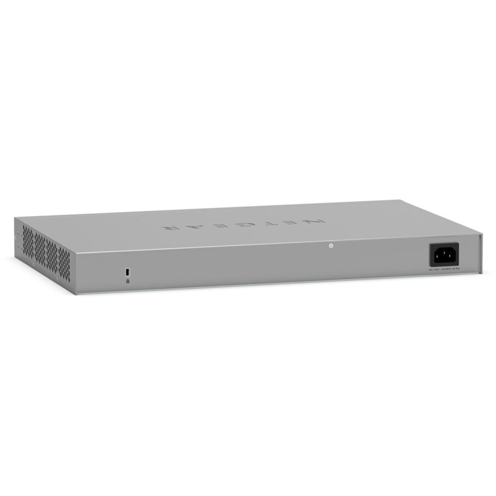 NETGEAR GS724TP-300NAS 24-port Gigabit PoE+ smart switch front view — view 6