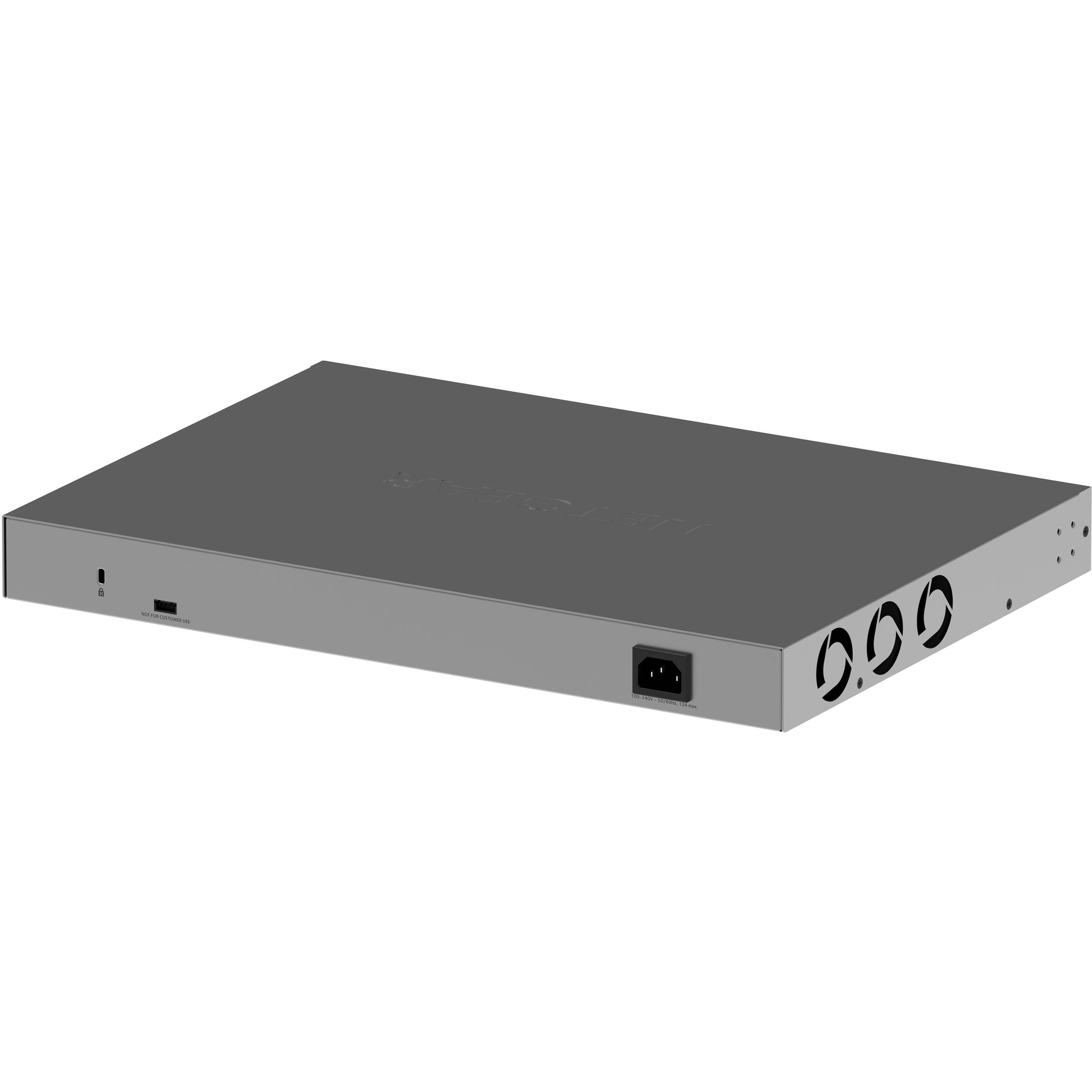 Netgear GS752TXUP-300NAS 48-port Gigabit PoE smart switch with 4 10G SFP+ uplinks — view 4
