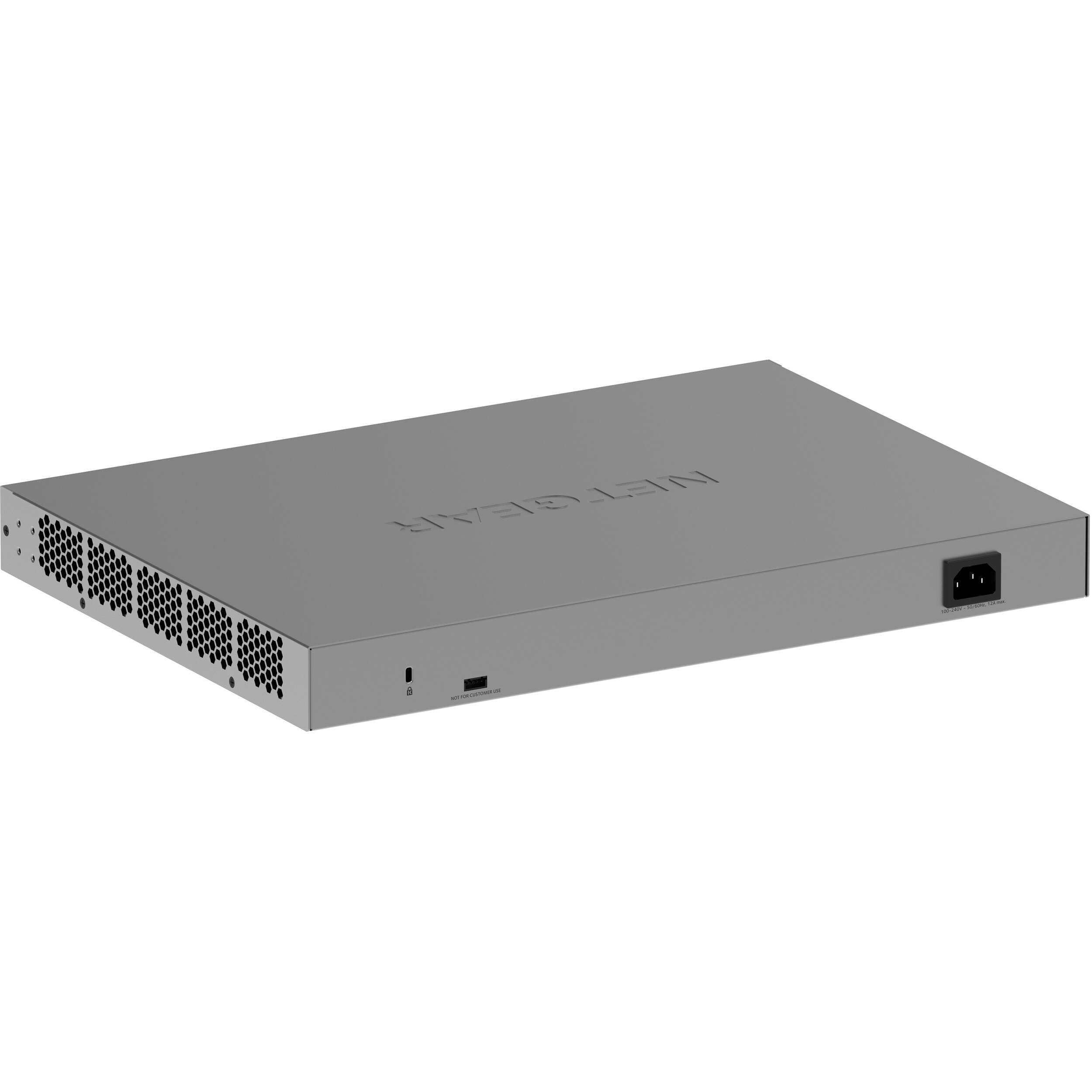 Netgear GS752TXUP-300NAS 48-port Gigabit PoE smart switch with 4 10G SFP+ uplinks — view 7