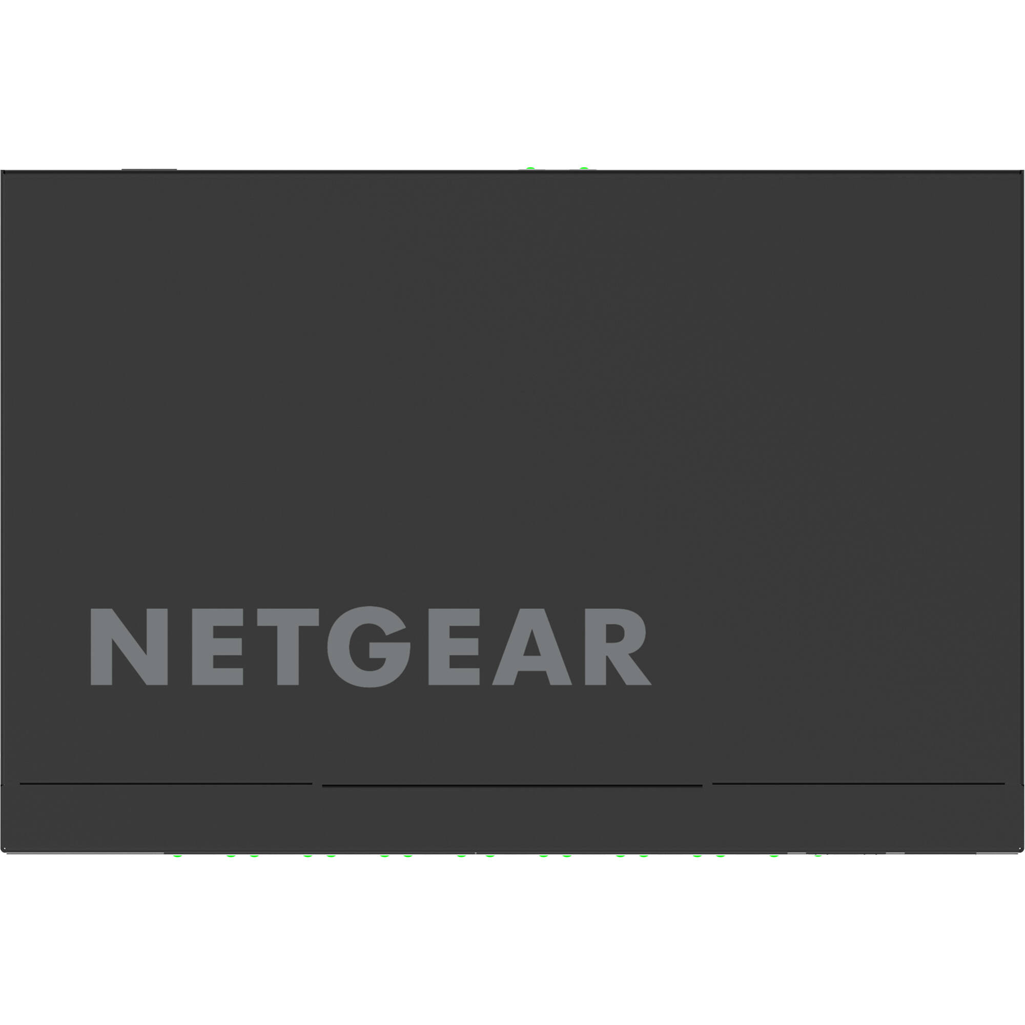 Netgear M4250 9G1F PoEplus AV Switch front view with Gigabit ports and SFP uplink — view 13
