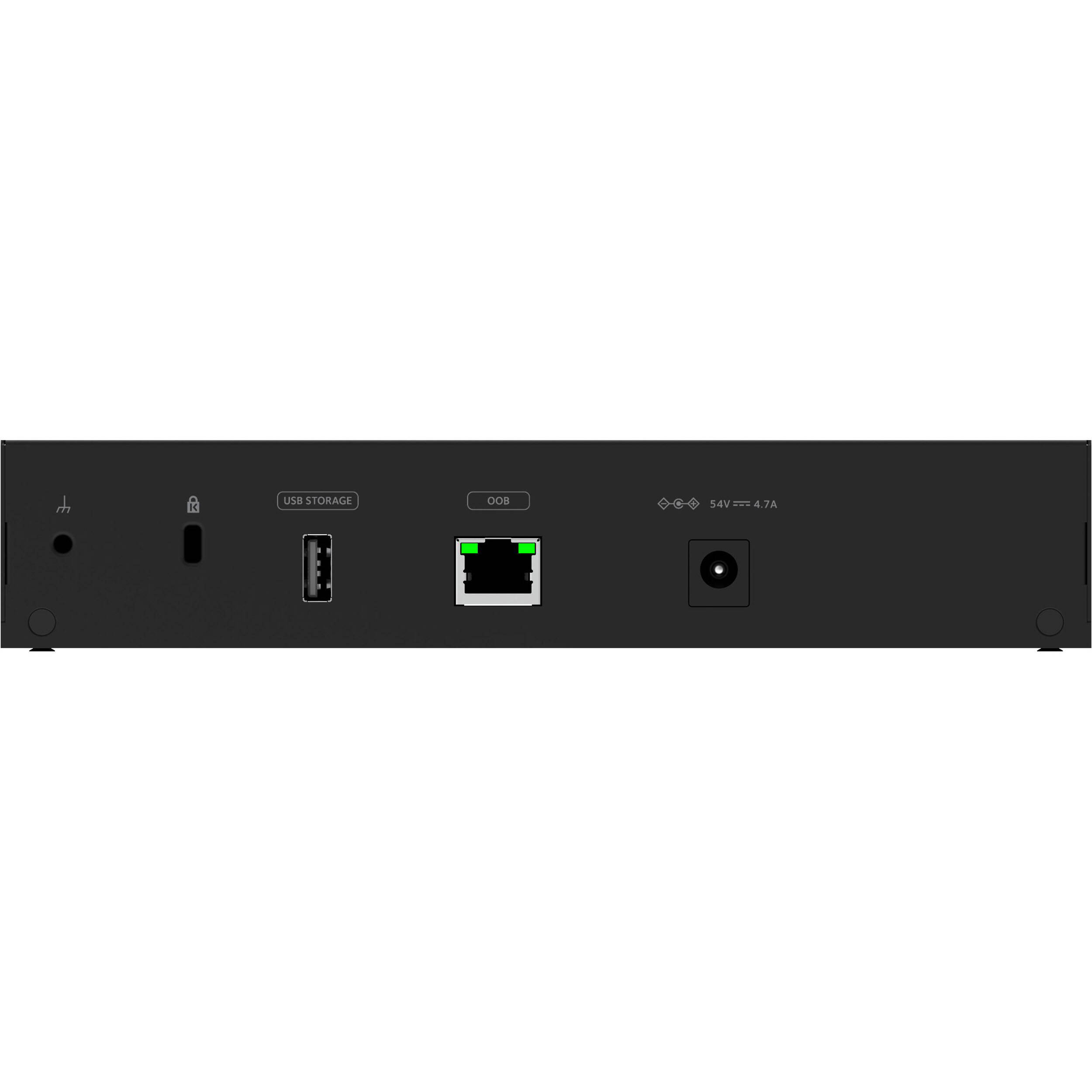 NETGEAR AV Line M4250 8G2XF PoE plus managed switch with 8 PoE+ ports and 2 SFP uplinks — view 7