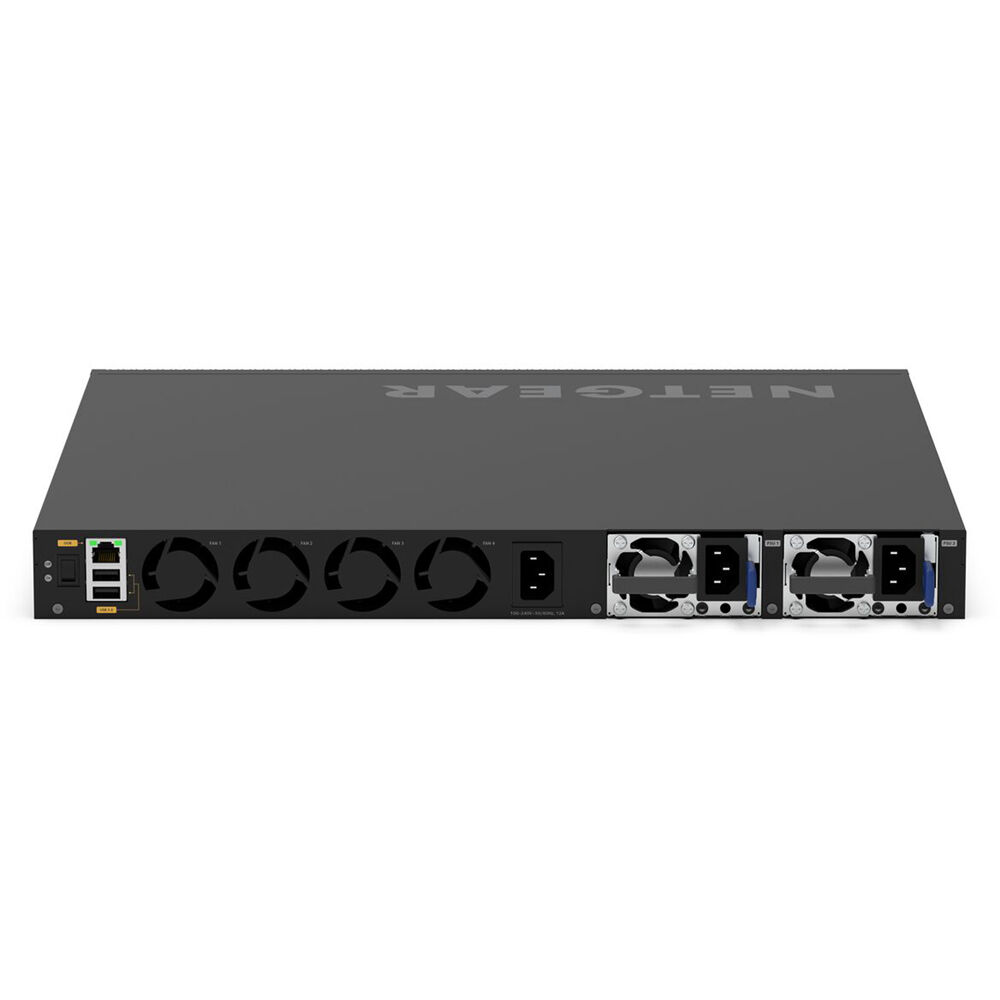 Netgear M4350-48G4XF managed data center switch with 48 ports and 4 SFP+ uplinks — view 4