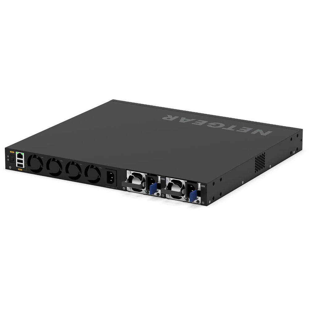 Netgear M4350-48G4XF managed data center switch with 48 ports and 4 SFP+ uplinks — view 6
