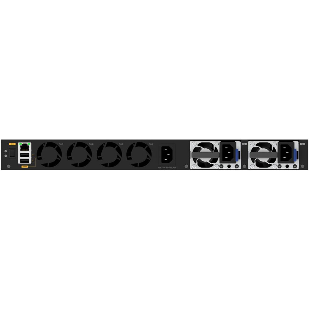 Netgear M4350-48G4XF managed data center switch with 48 ports and 4 SFP+ uplinks — view 7