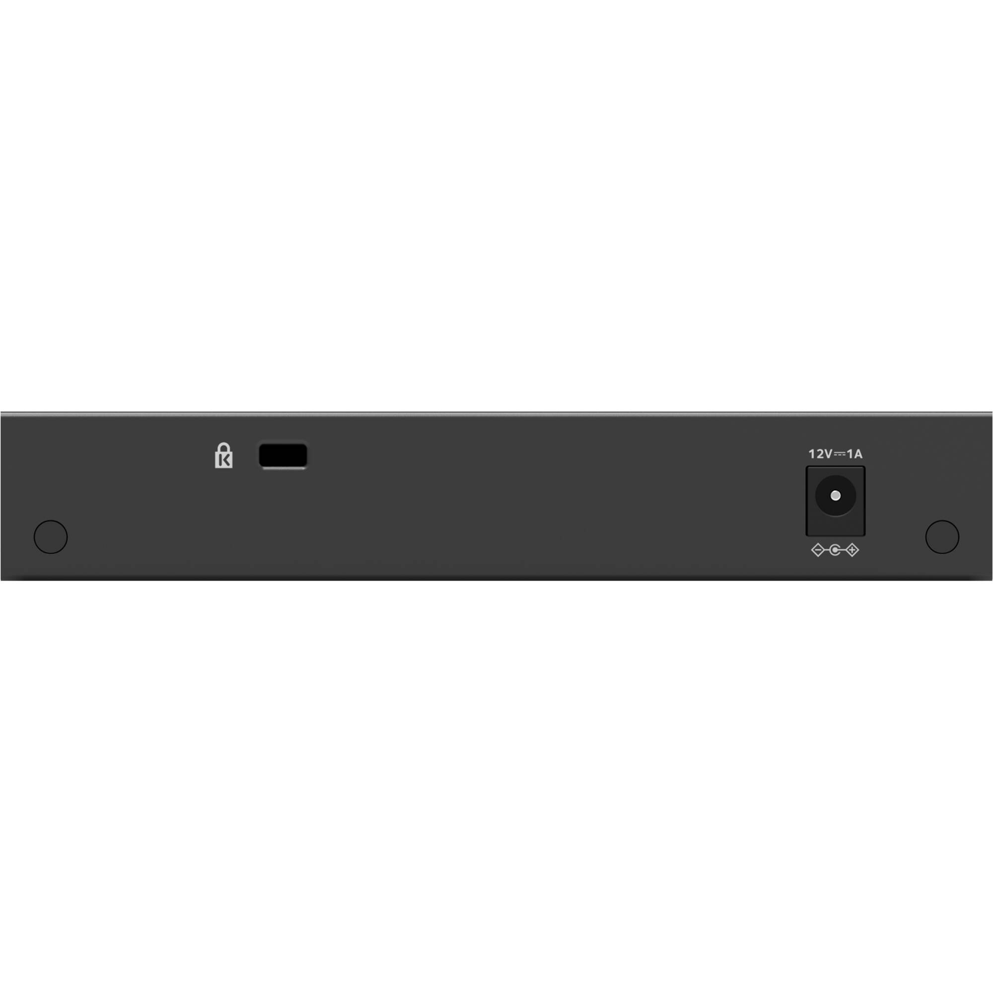 NETGEAR MS305 5-port multi-gig unmanaged switch with 1G and 2.5G Ethernet ports — view 5