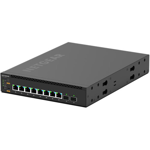 Netgear M4350-8M2V managed switch with 8 10GbE ports for Layer 2 enterprise networking — view 6