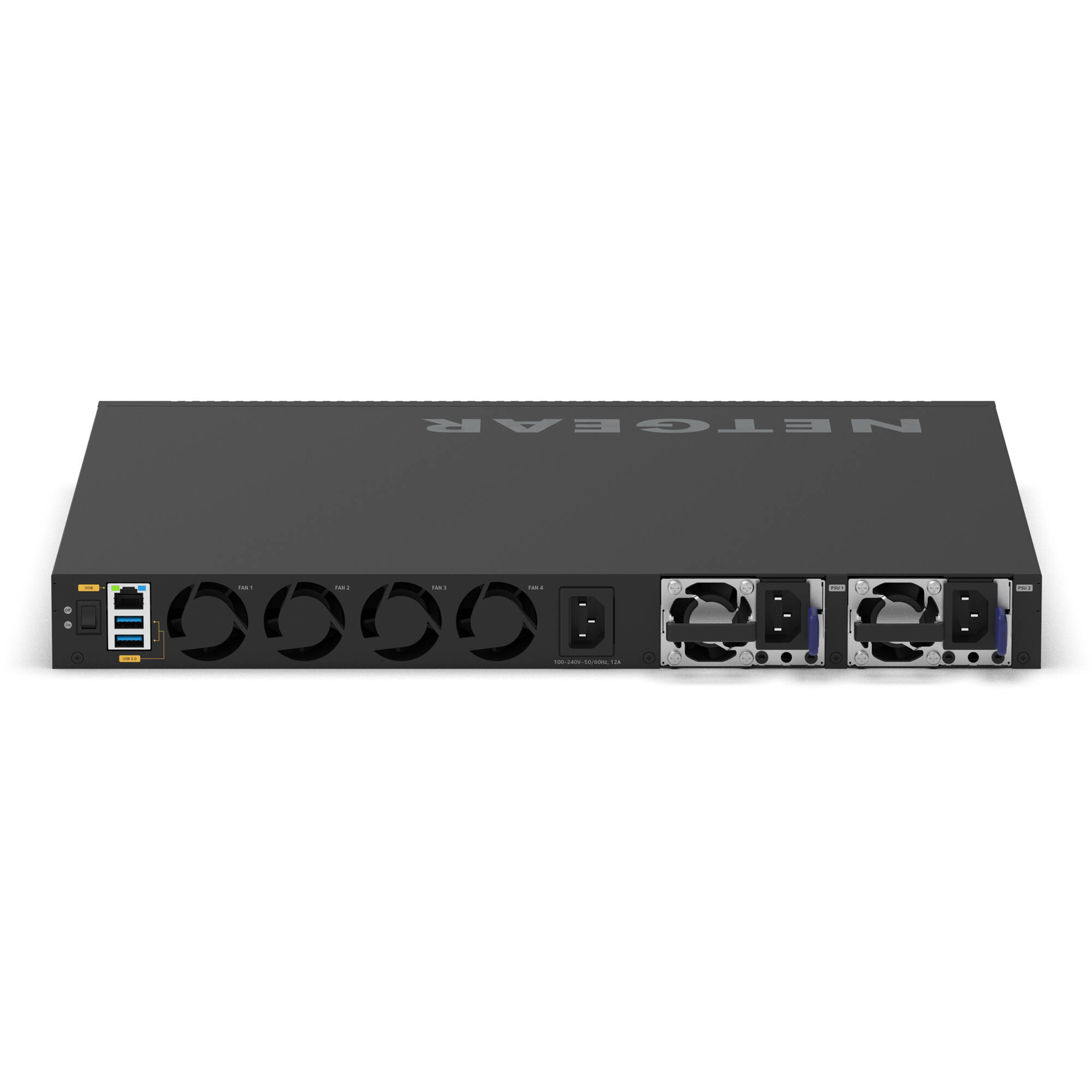 Netgear M4350-44M4X4V managed 25GbE data center switch with 44 ports and 4 SFP28 uplinks — view 5