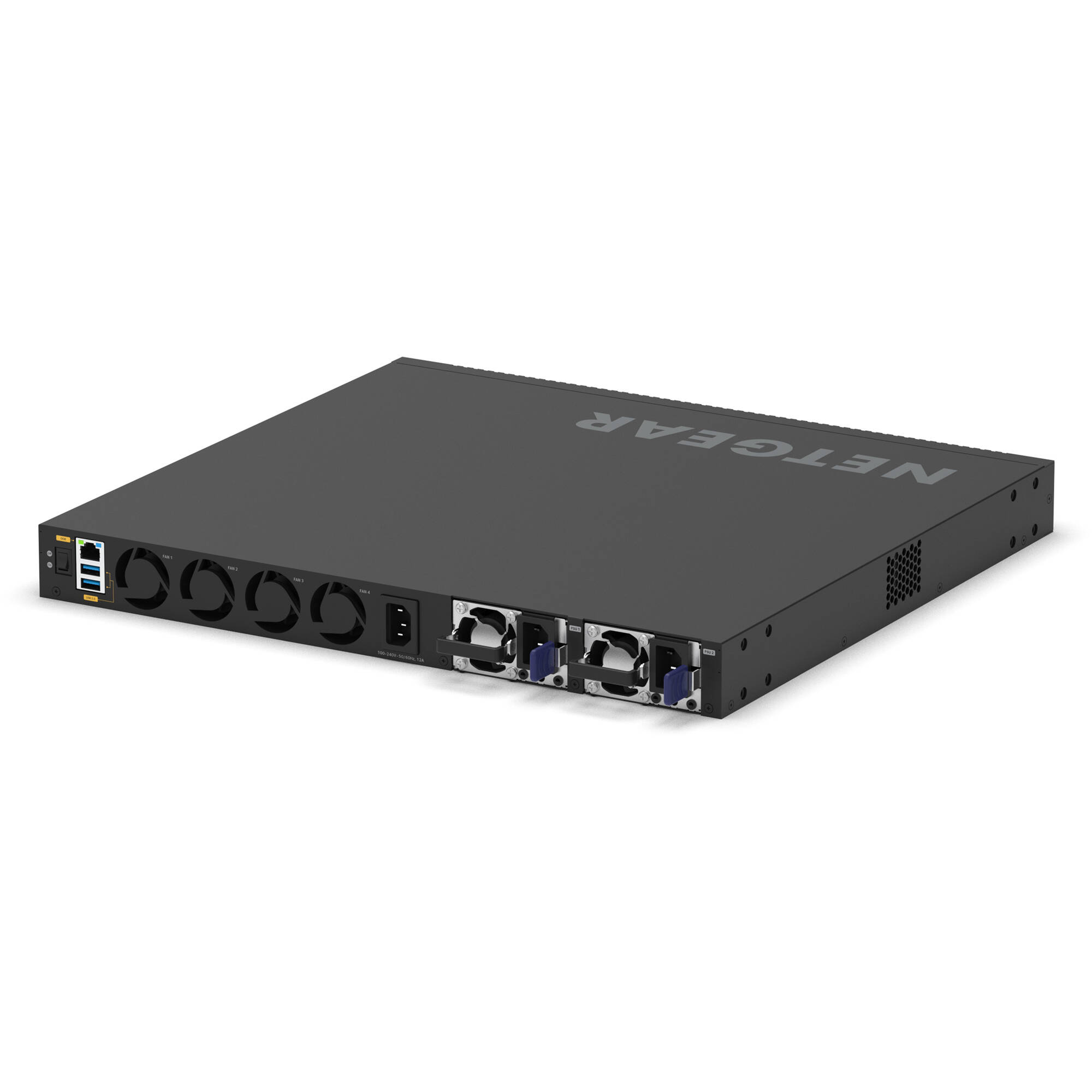 Netgear M4350-44M4X4V managed 25GbE data center switch with 44 ports and 4 SFP28 uplinks — view 6